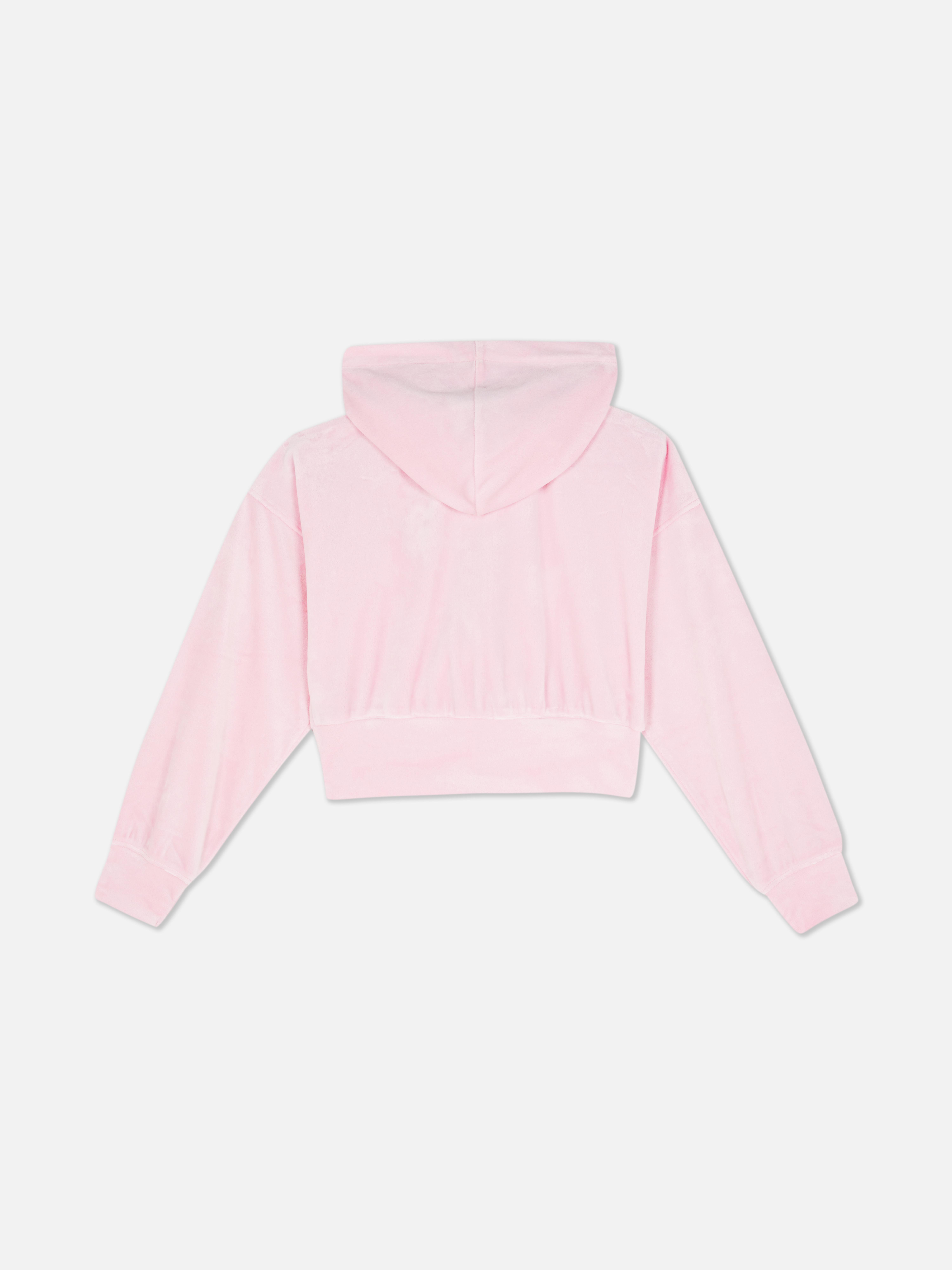 7–15 Jahre | Bequemer „Wicked Glinda“ Hoodie mit Reißverschluss
