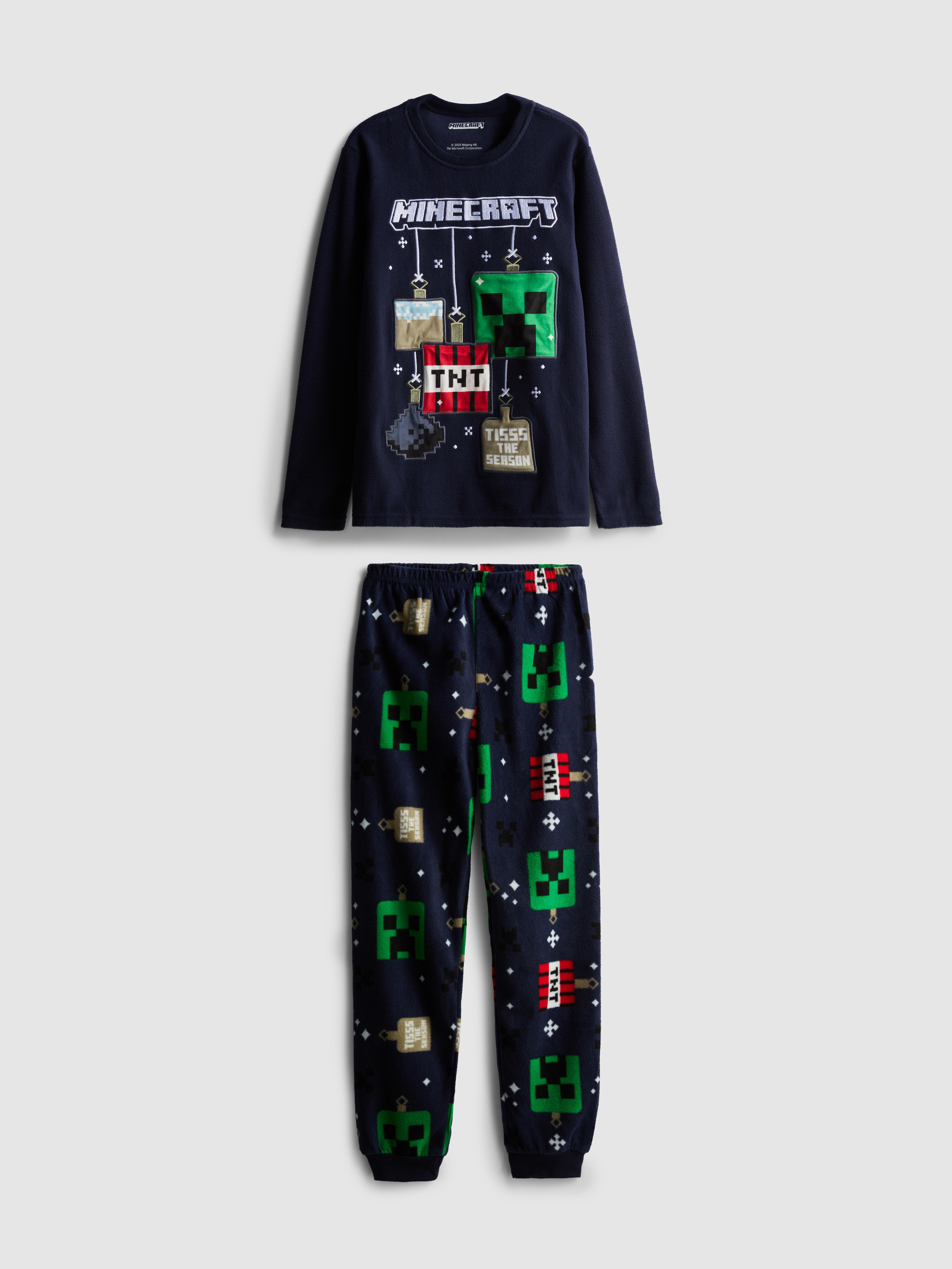 5-15yrs | Minecraft Fleece Pyjamas