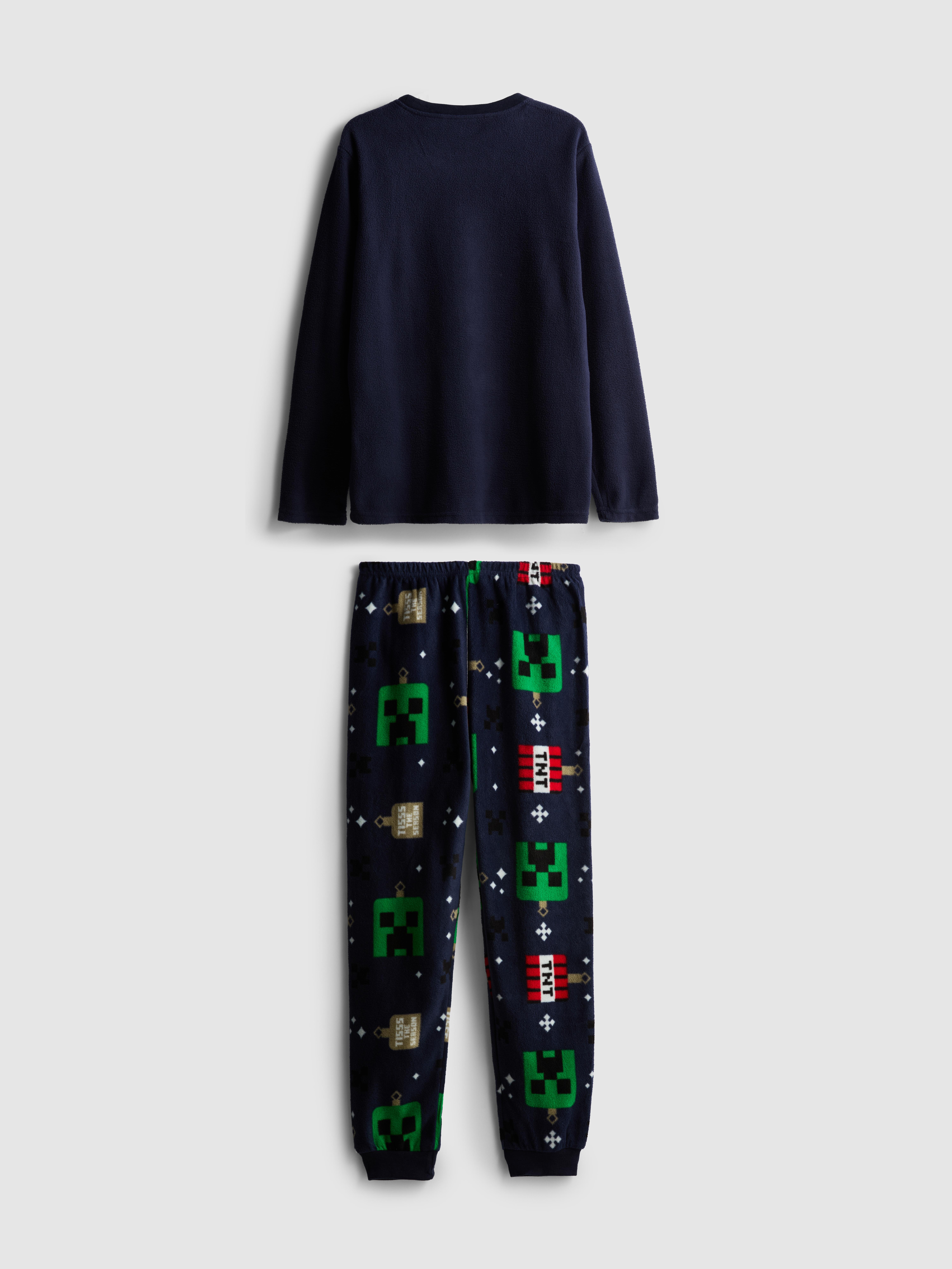 5-15yrs | Minecraft Fleece Pyjamas