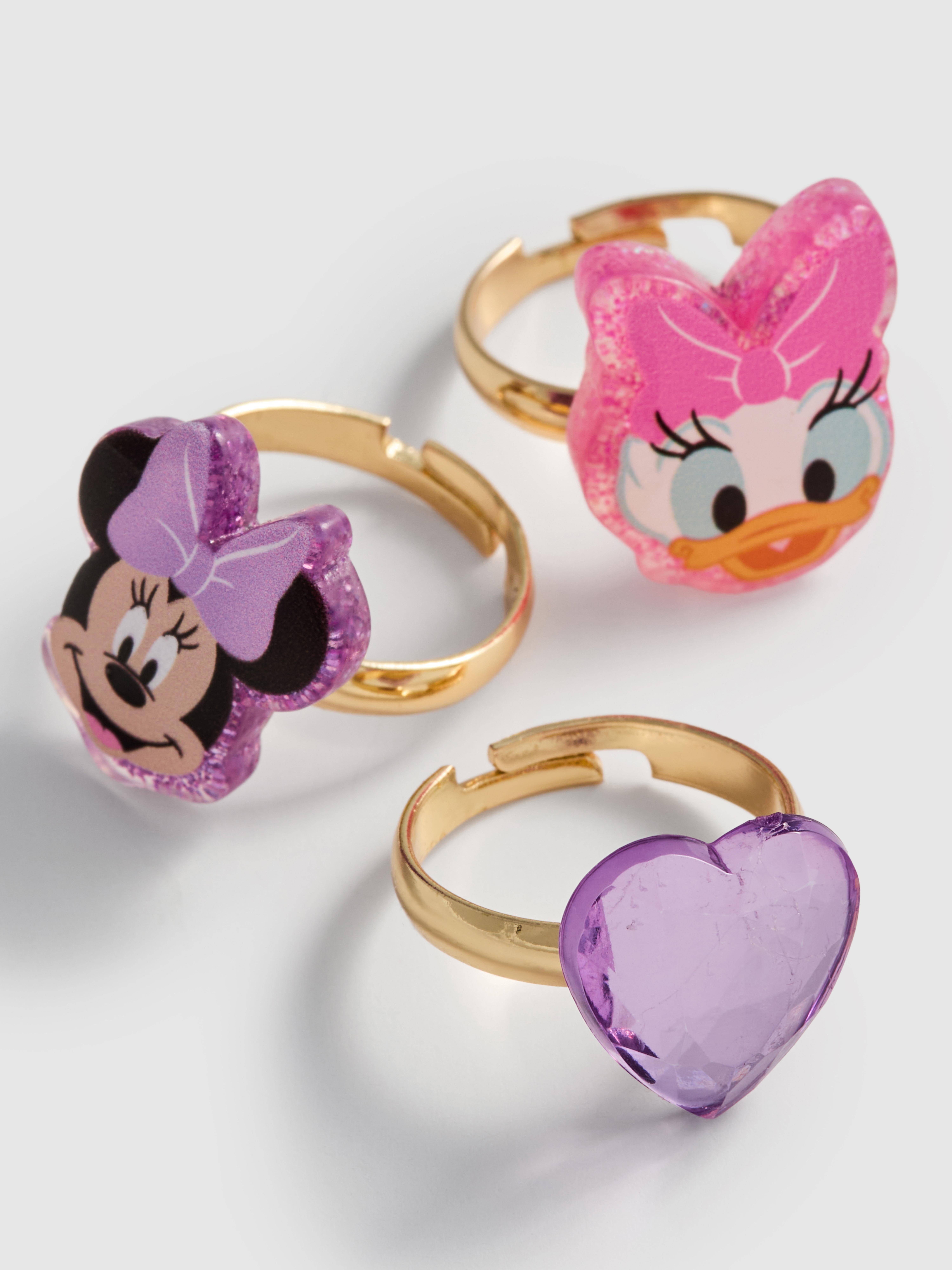 5pk Disney’s Minnie Mouse Charm Rings