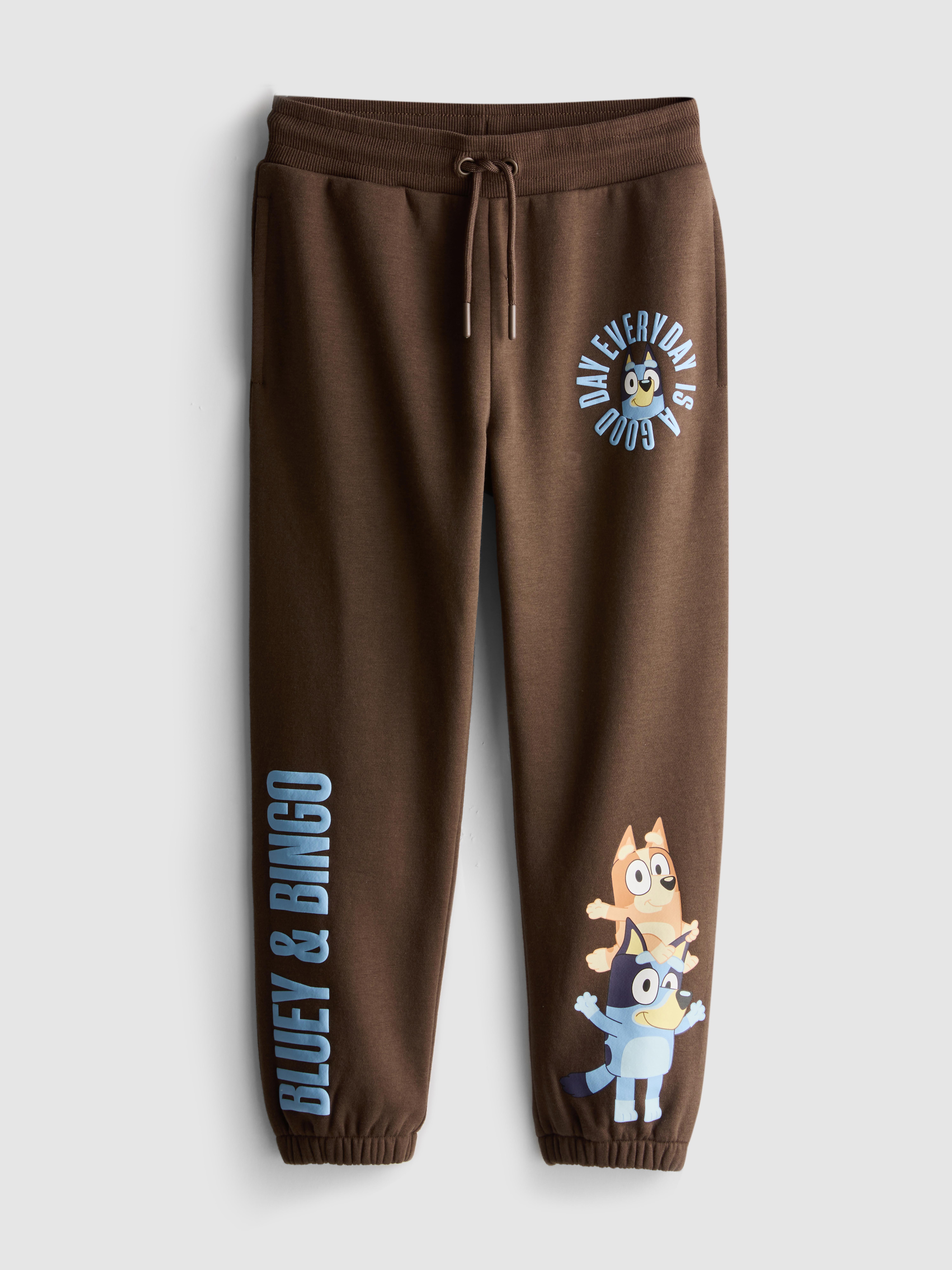 1.5-7yrs | Bluey Cuffed Joggers