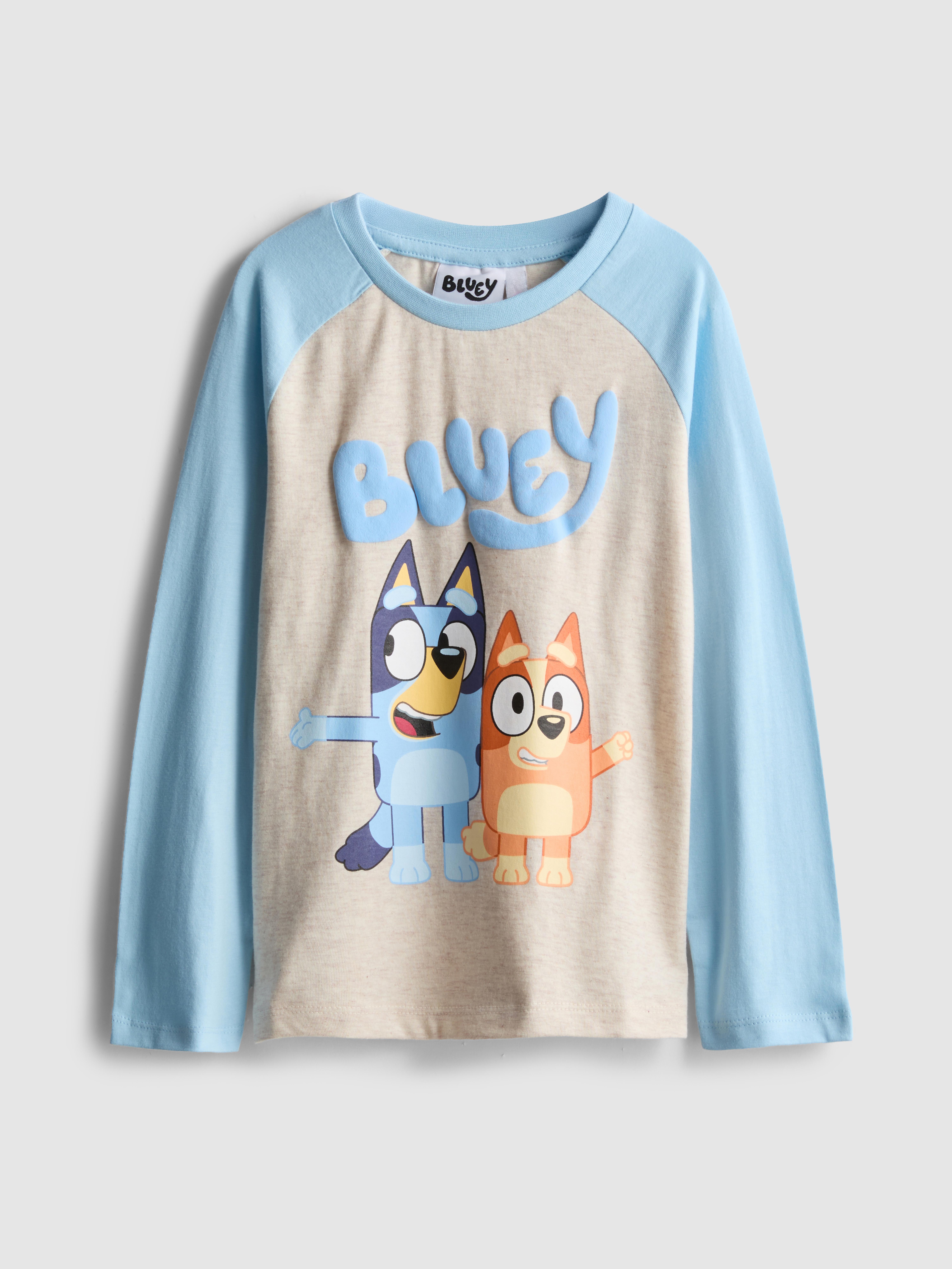 1,5-7 anni | Maglietta a maniche lunghe Bluey