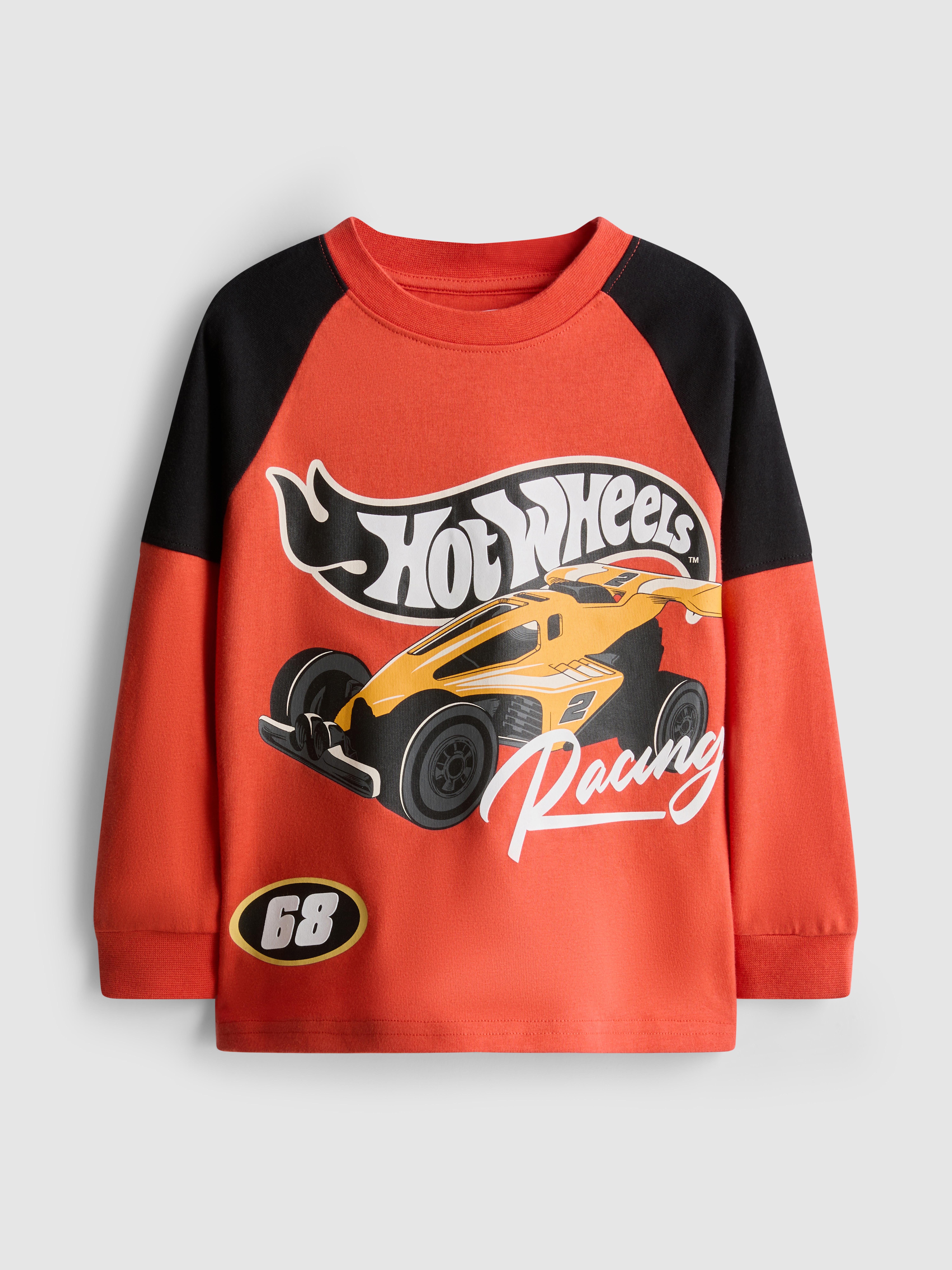2-8yrs | Hot Wheels Long Sleeve T-Shirt