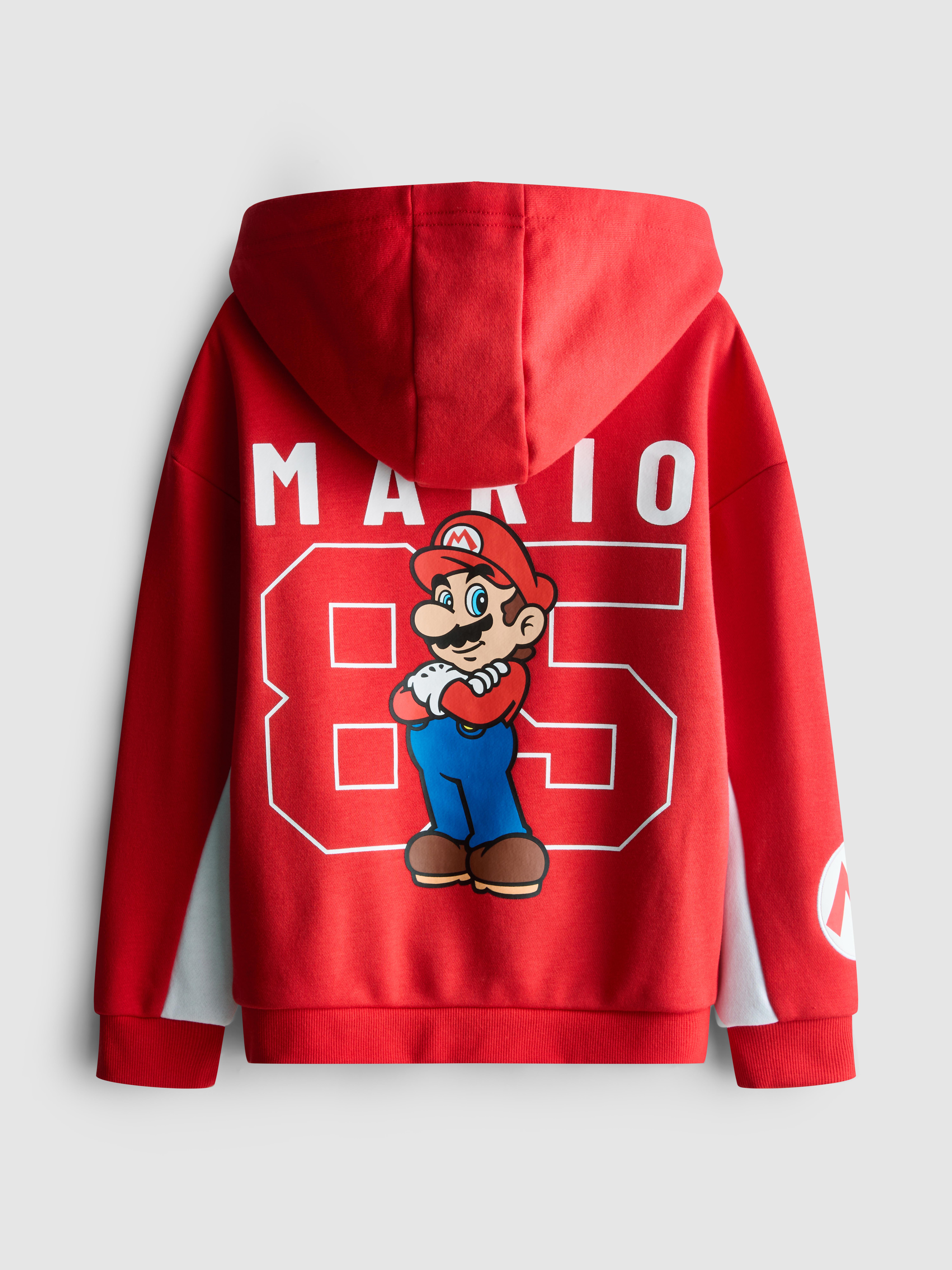 Boys Red 1.5-8yrs | Super Mario Hoodie