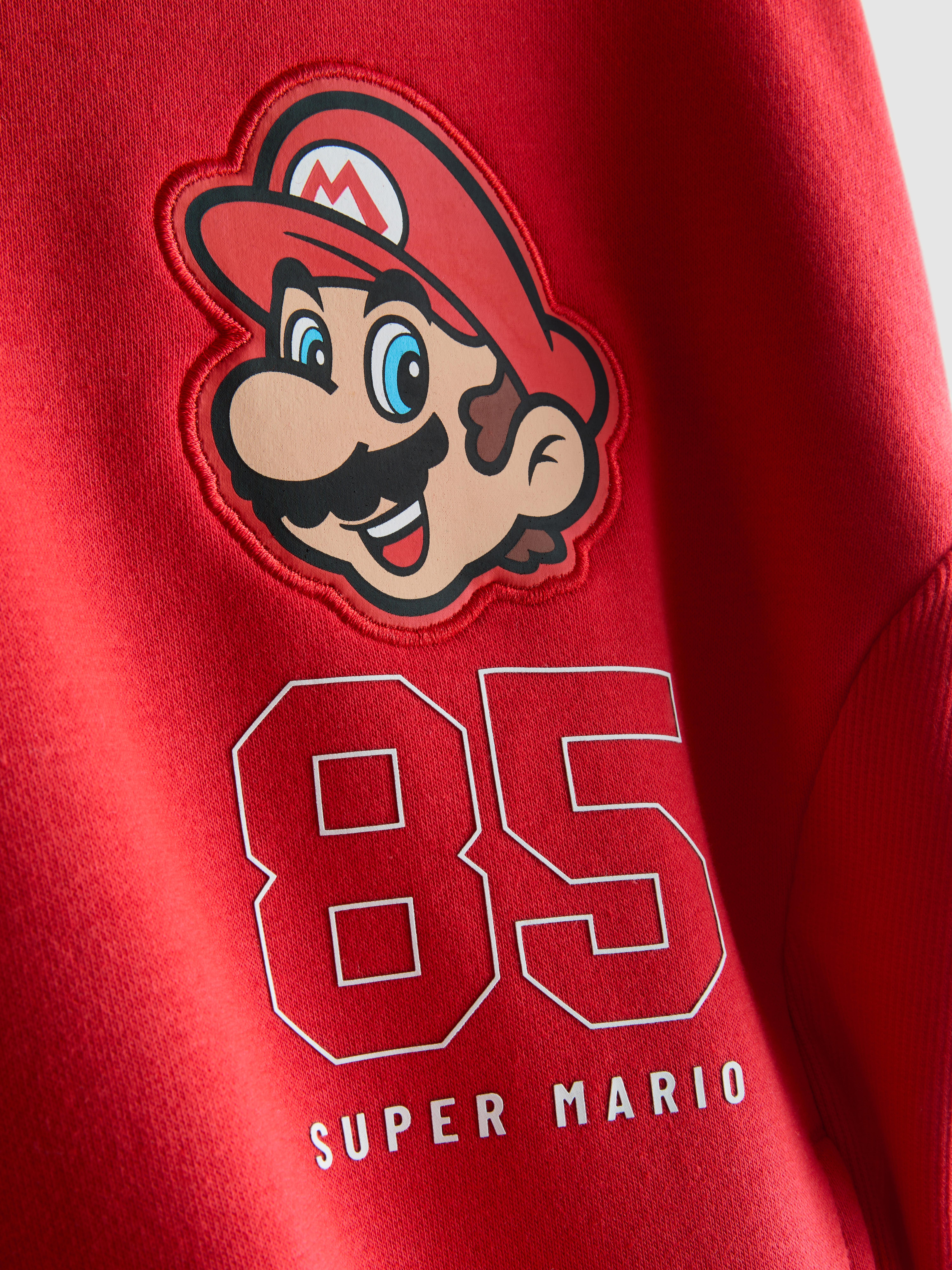 Boys Red 1.5-8yrs | Super Mario Hoodie