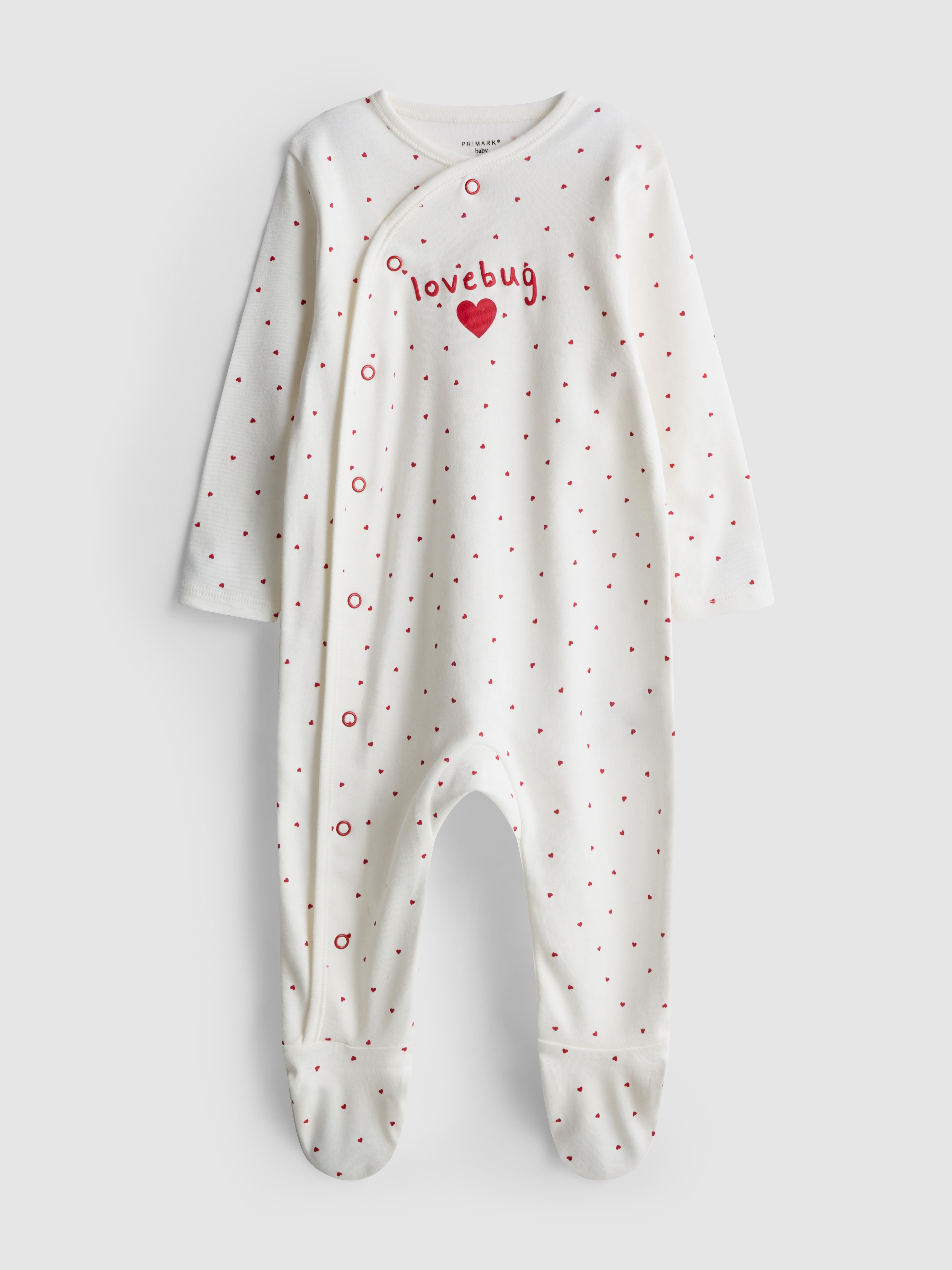0-24mths | Valentine’s Wrap Sleepsuit