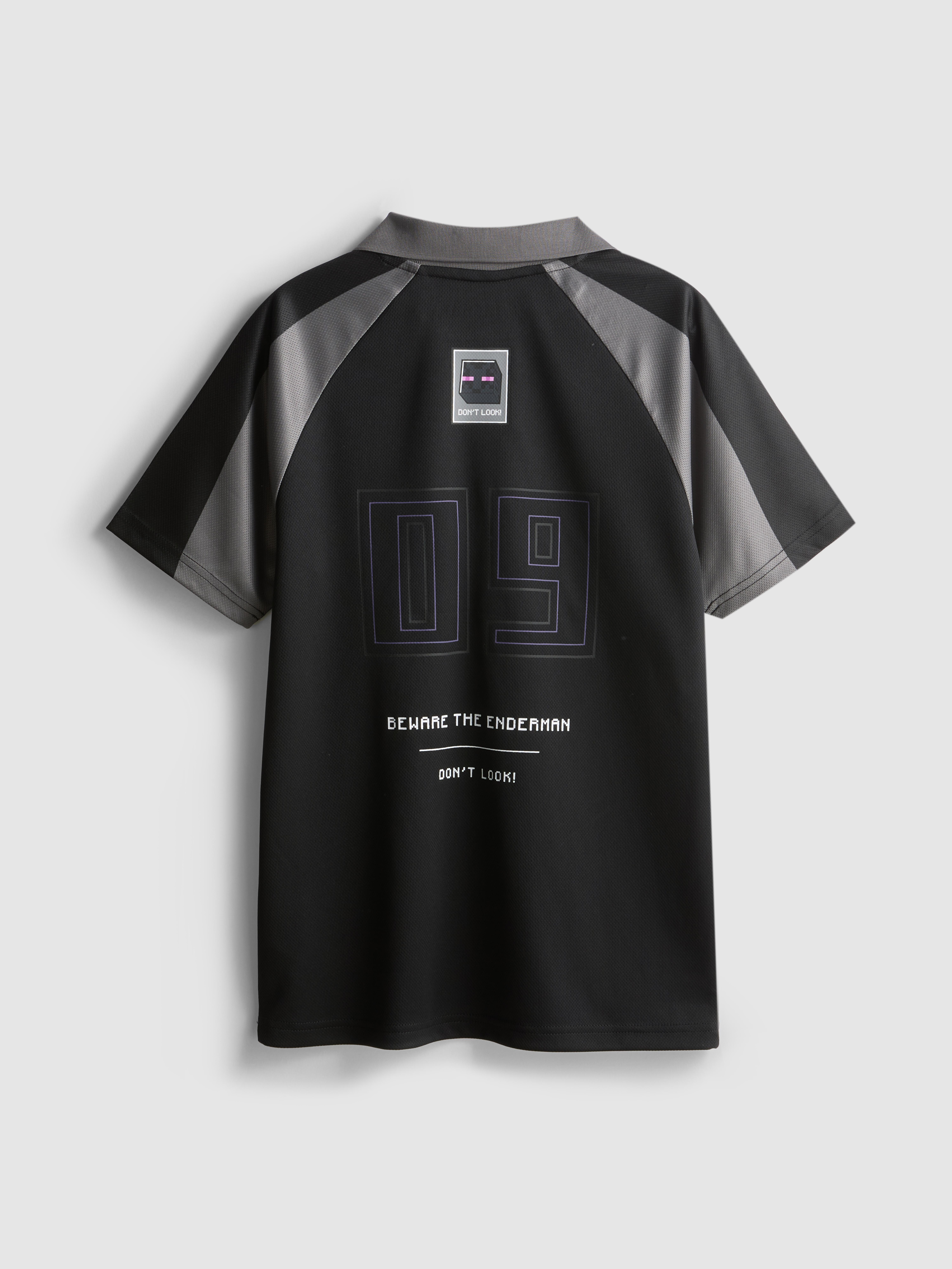 5-15yrs | Minecraft Collared T-Shirt