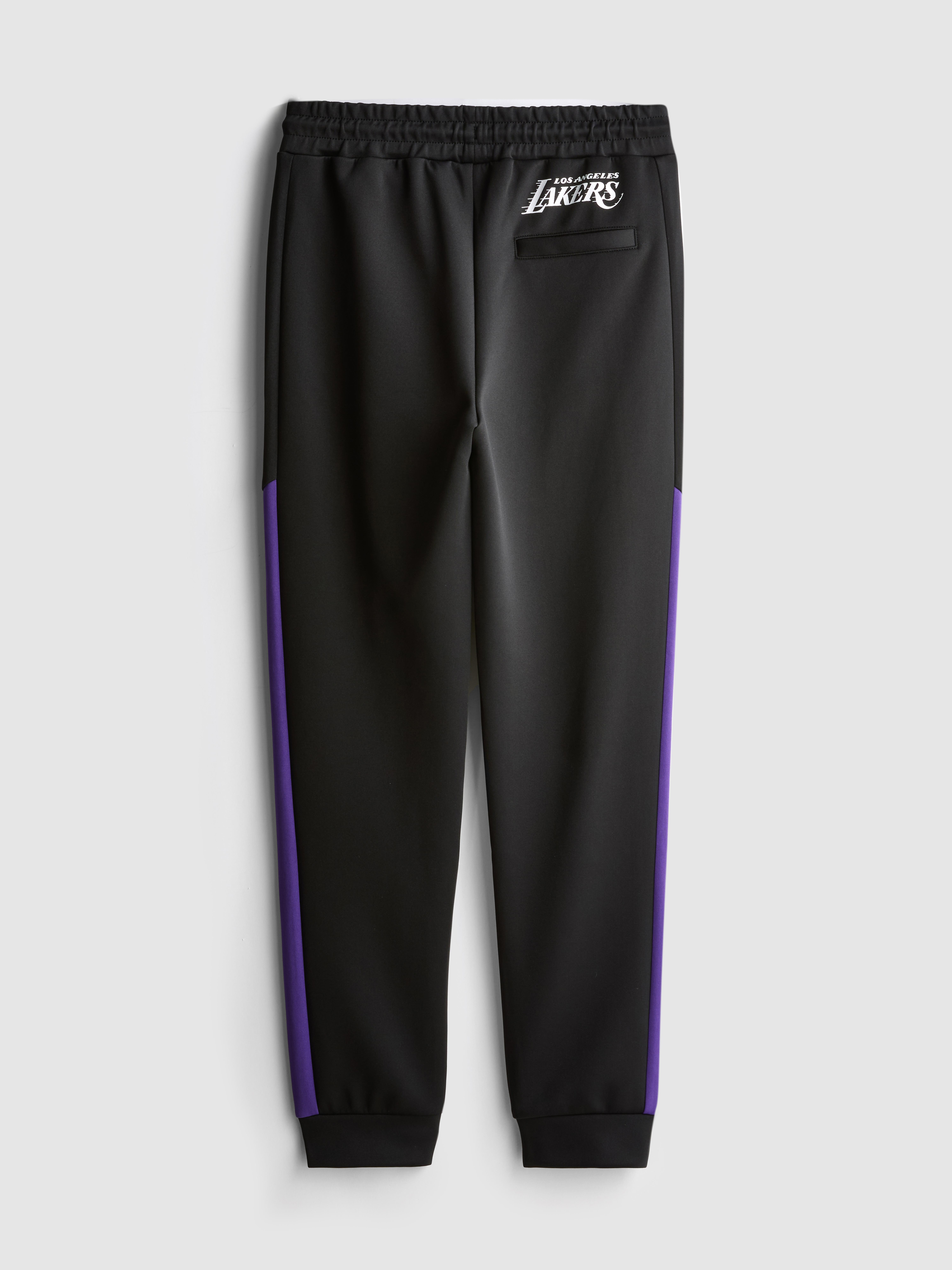Boys Black 7-15yrs | NBA Los Angeles Lakers Cuffed Sweatpants