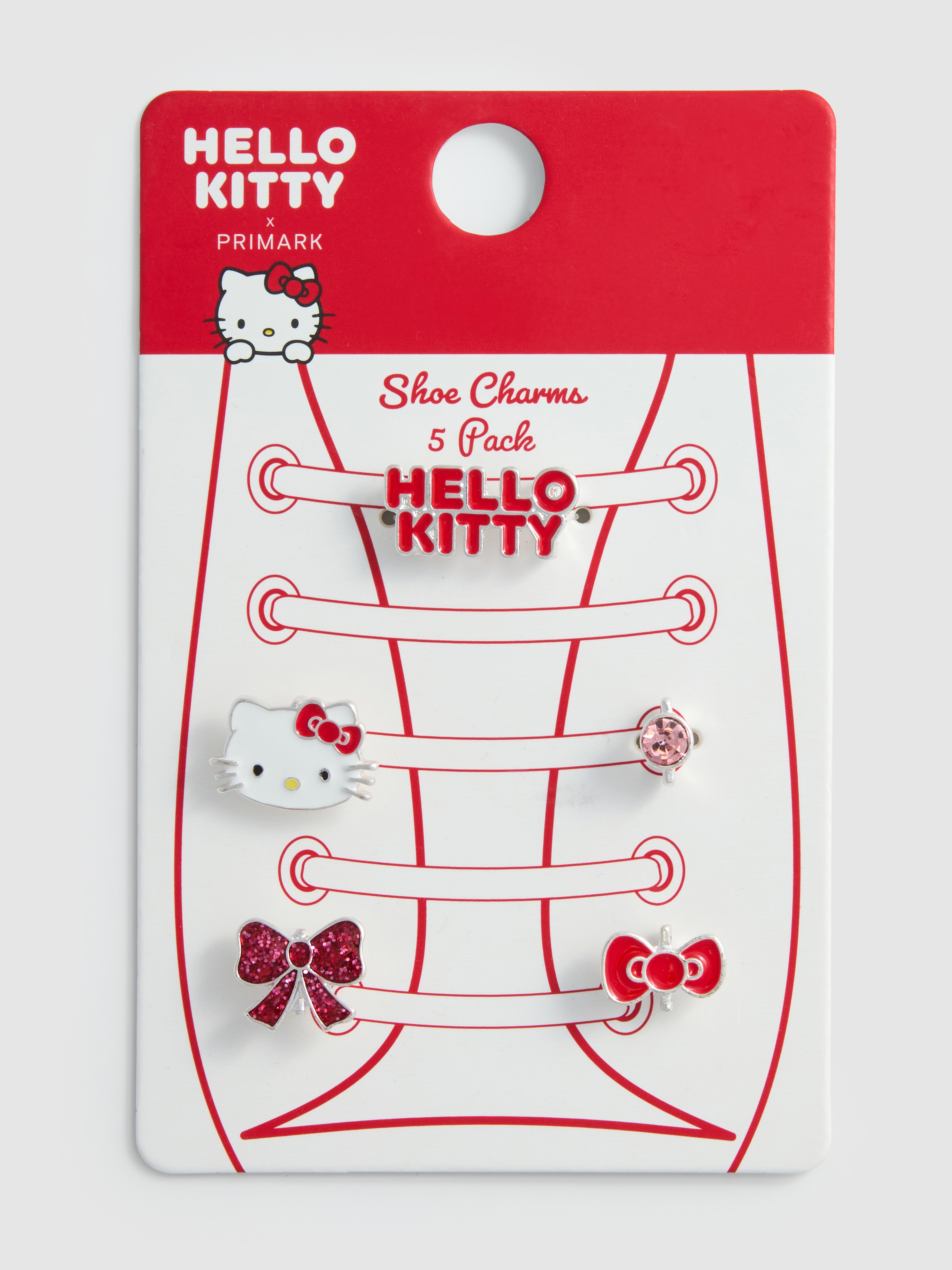 6pk Hello Kitty Shoe Charms