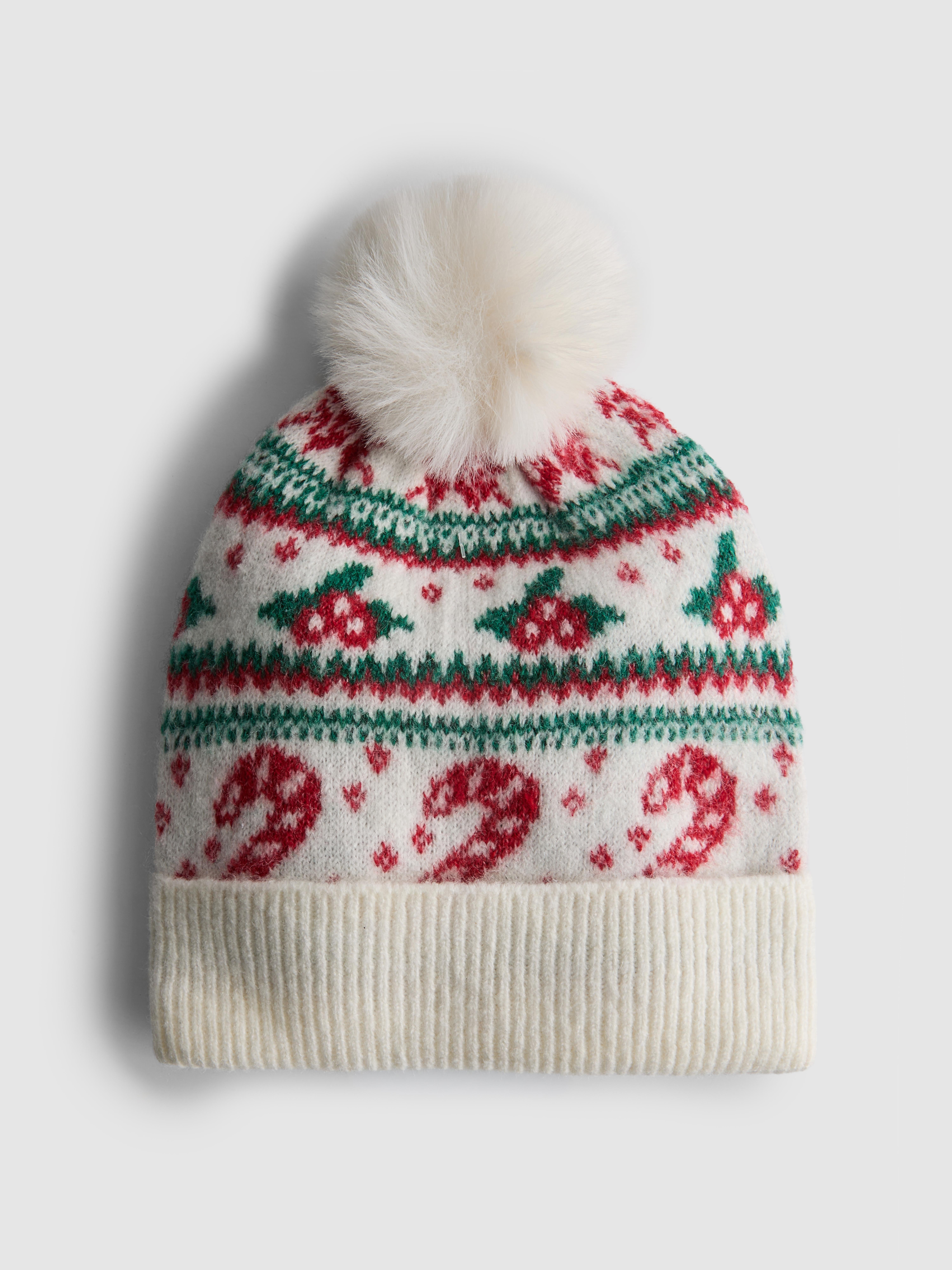 Christmas Fair Isle Beanie