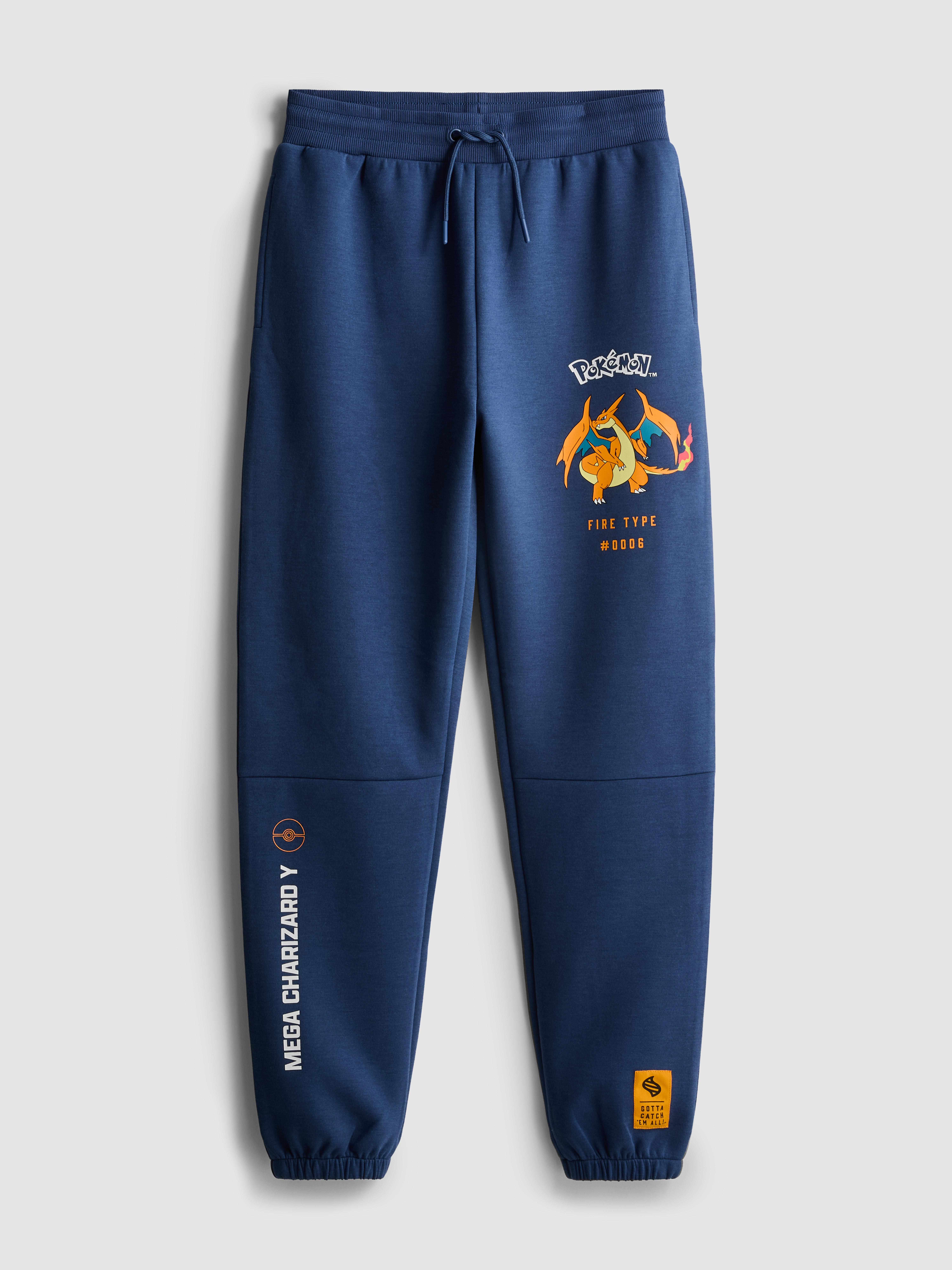 Boys Blue 7-15yrs | Pokémon Cuffed Joggers