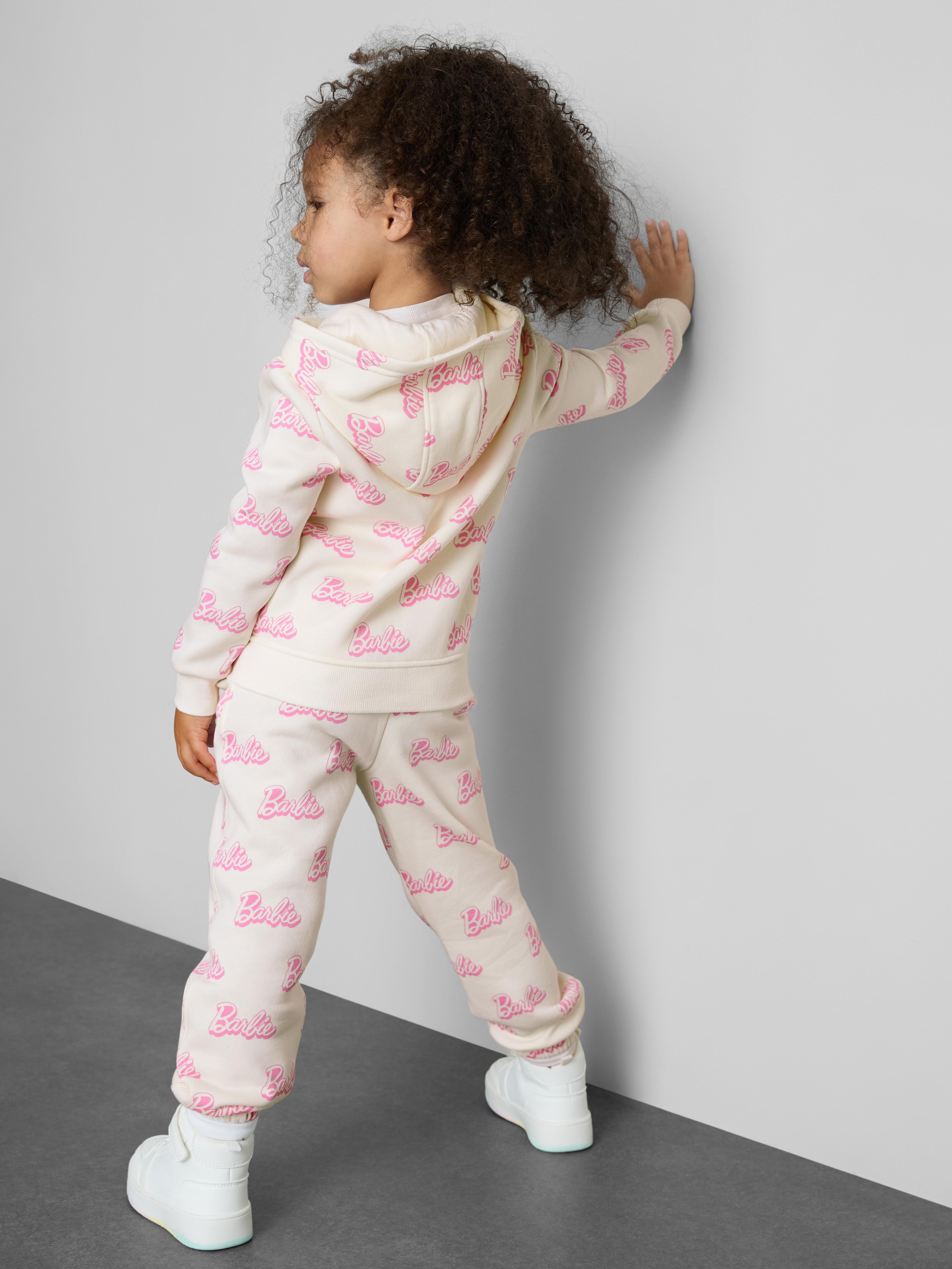 Girls Ivory 1.5-8yrs | Barbie Zip-Up Hoodie