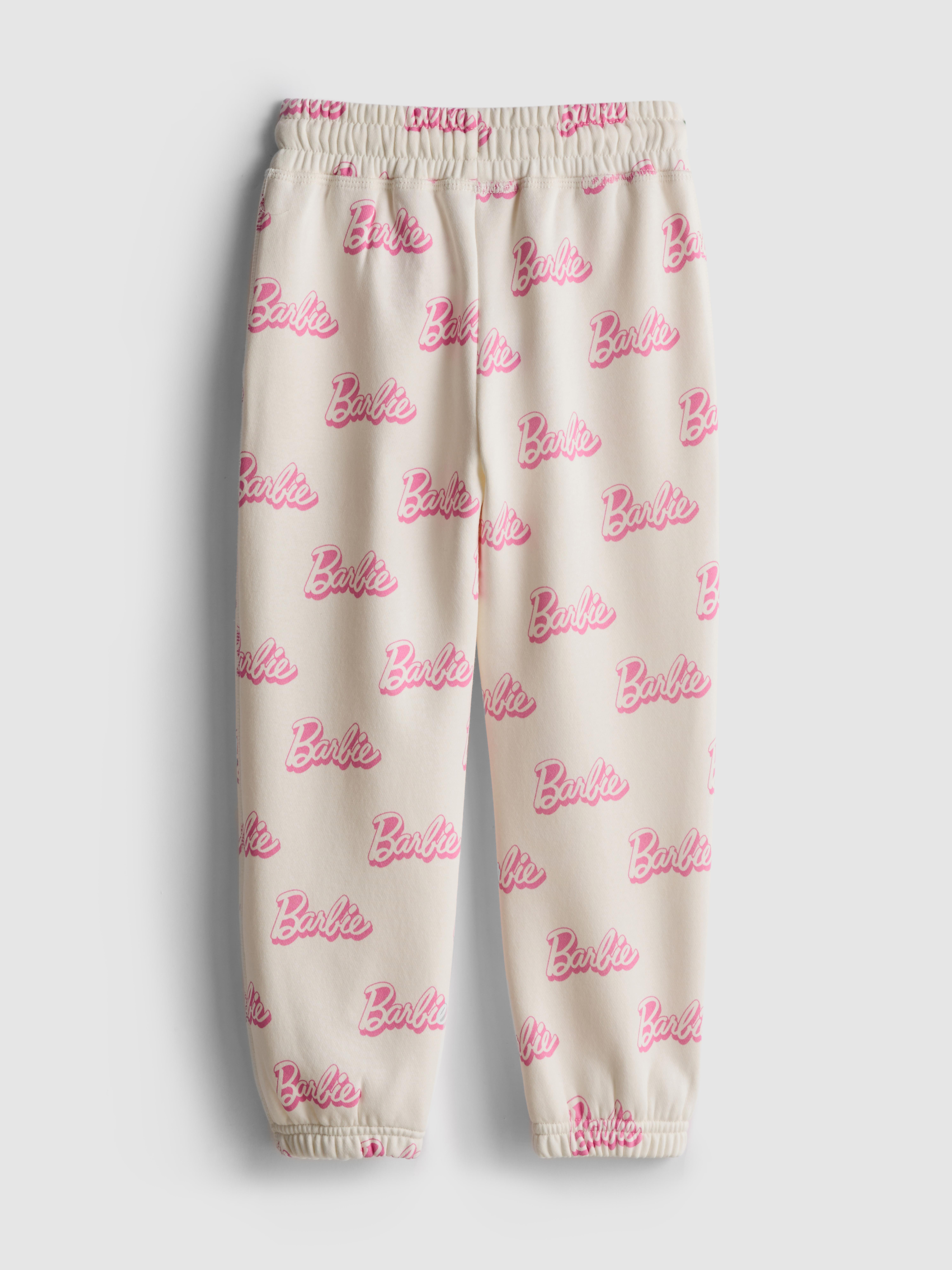 Girls Ivory 1.5-8yrs | Barbie Cuffed Joggers