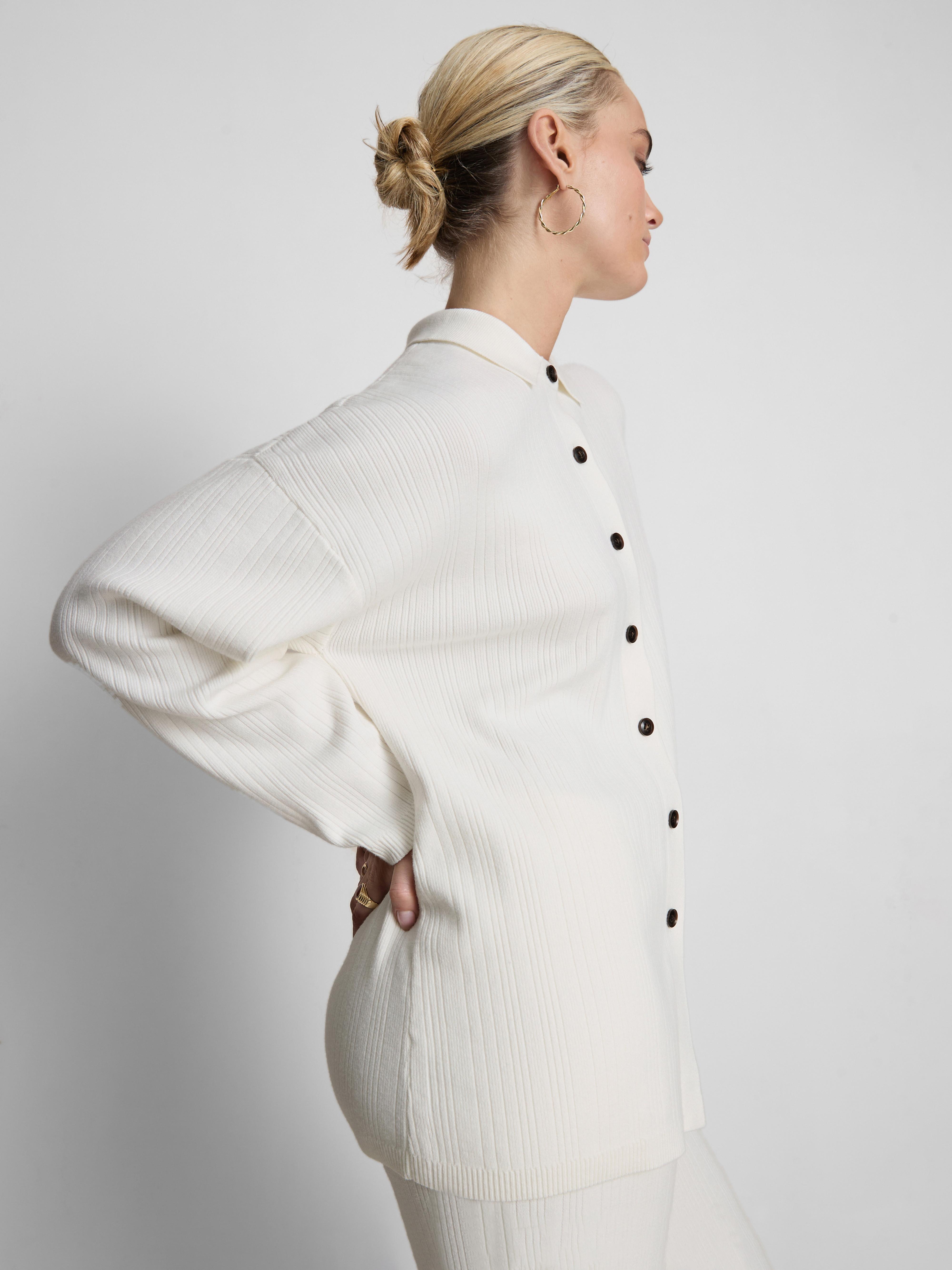 Relaxed Ribbed Shirt