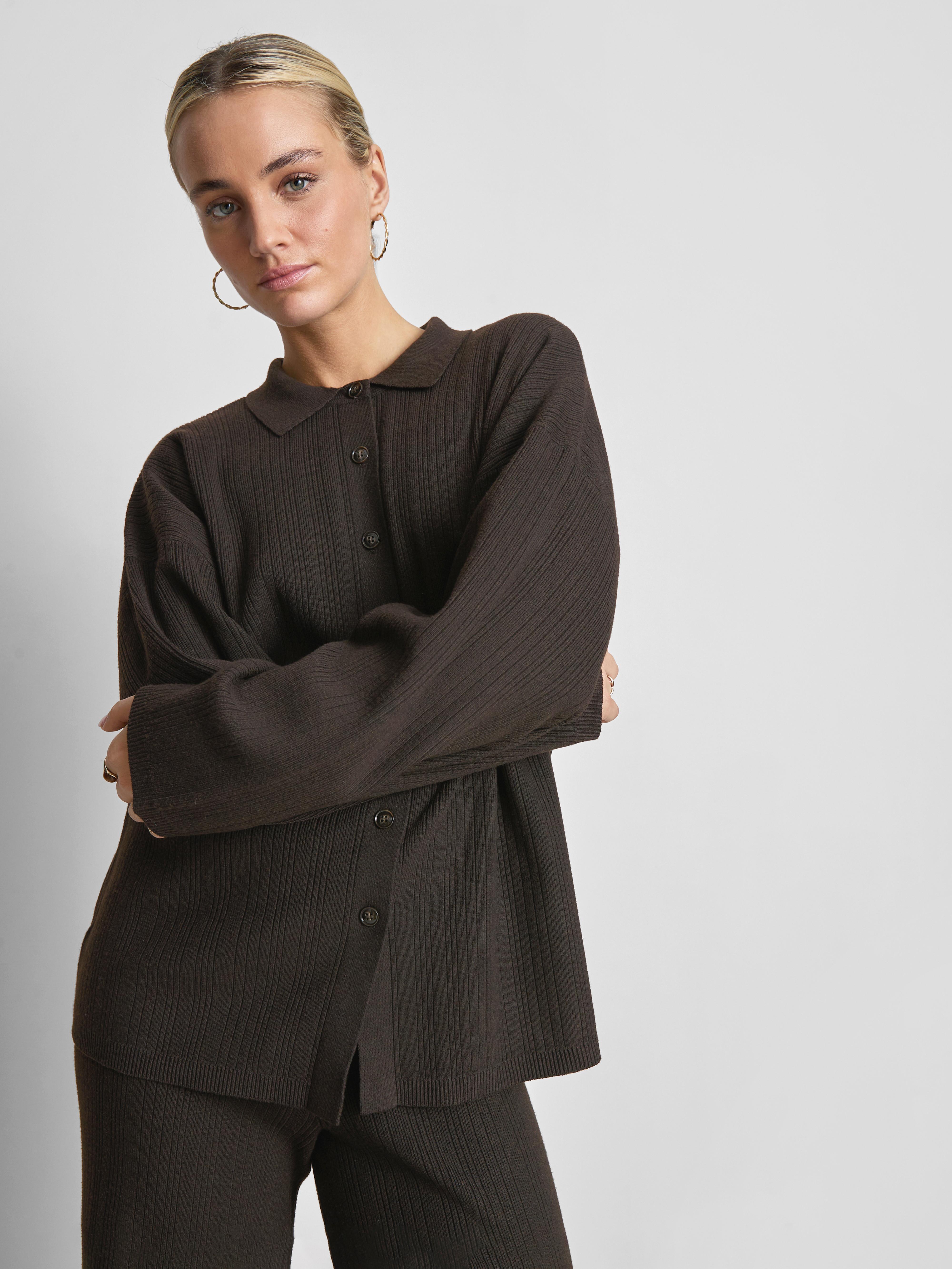 Relaxed Ribbed Shirt