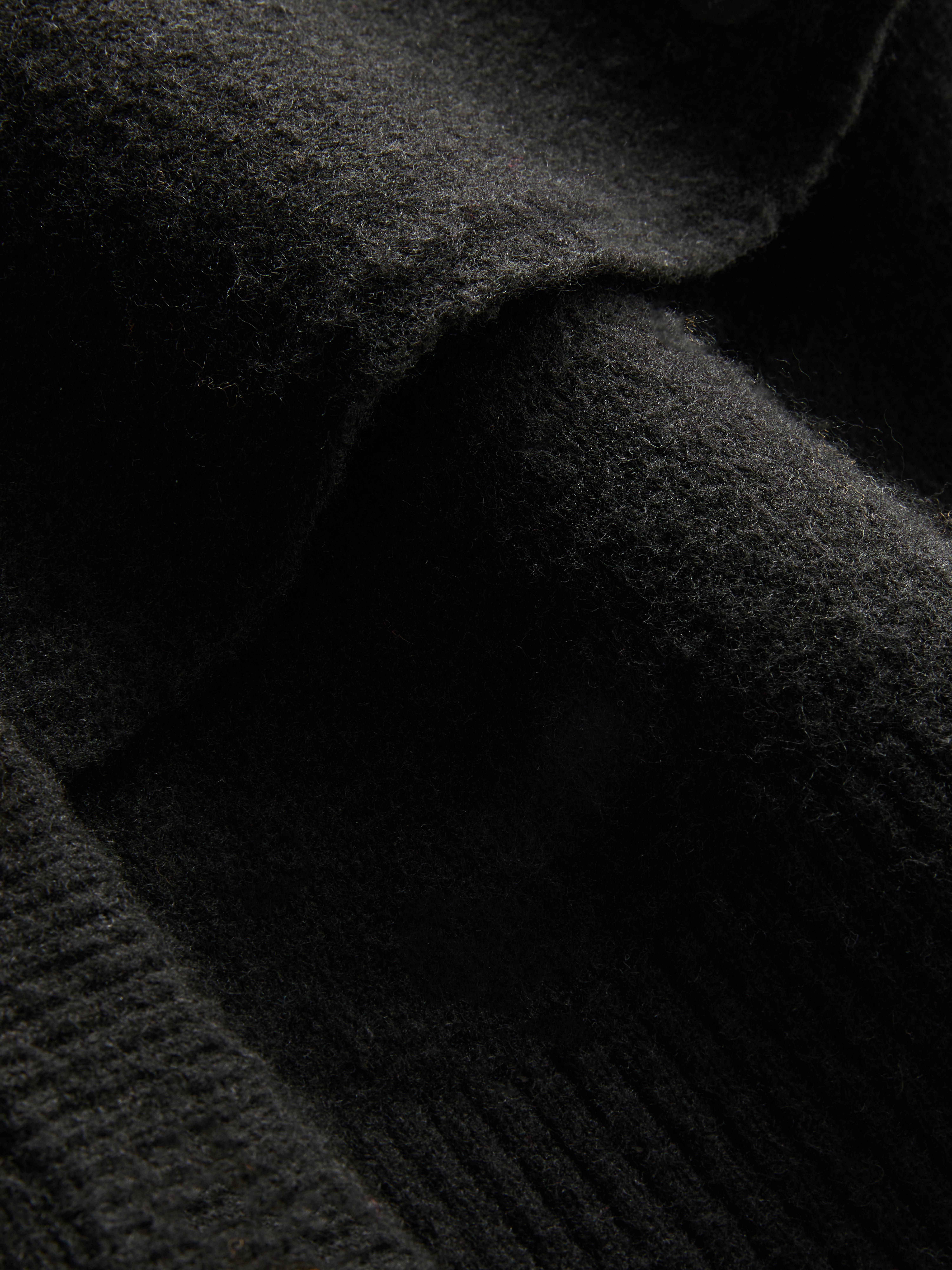 Button Detail Cape Cardigan