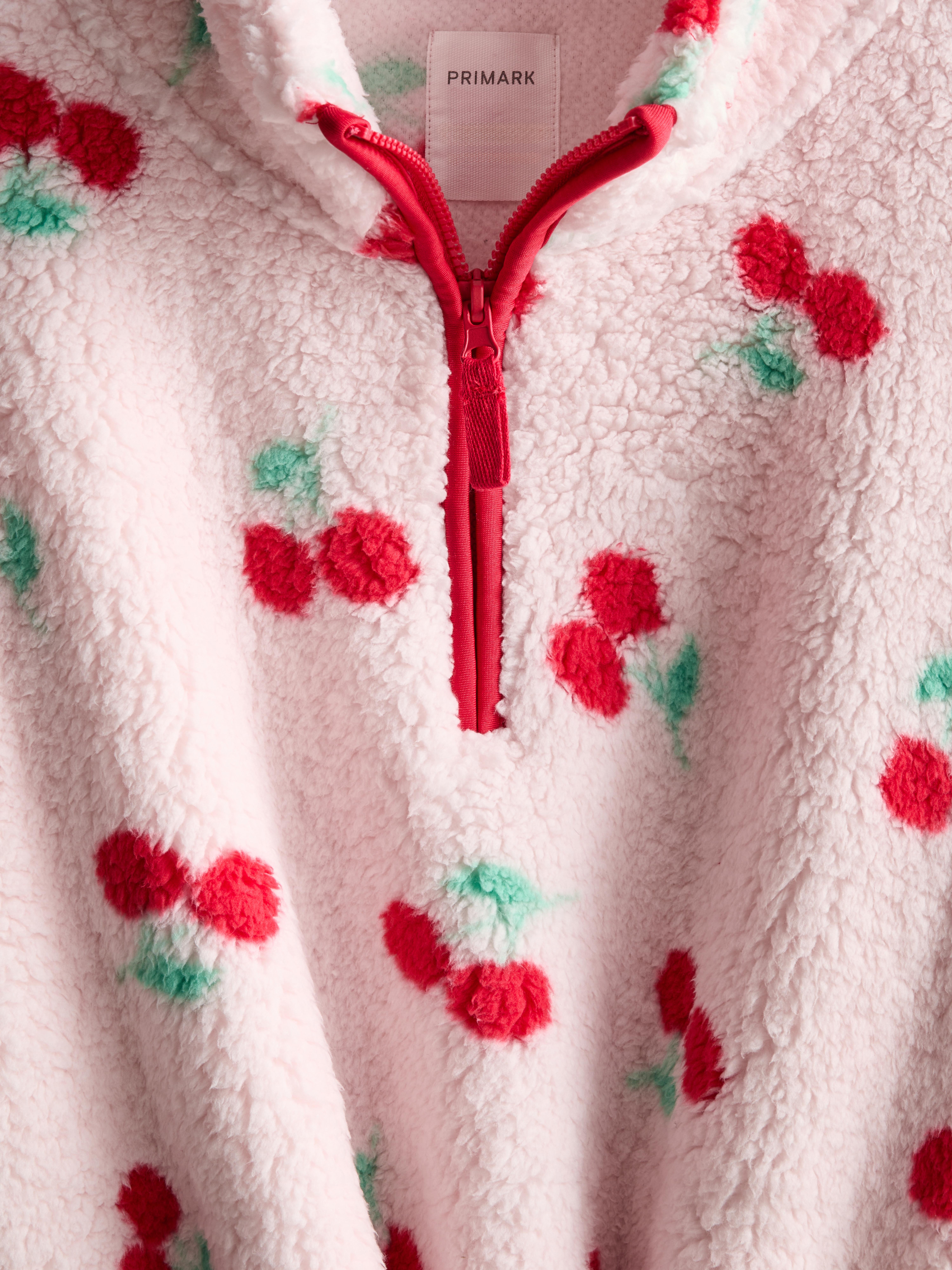 Camisola pijama felpuda ursinho peluche