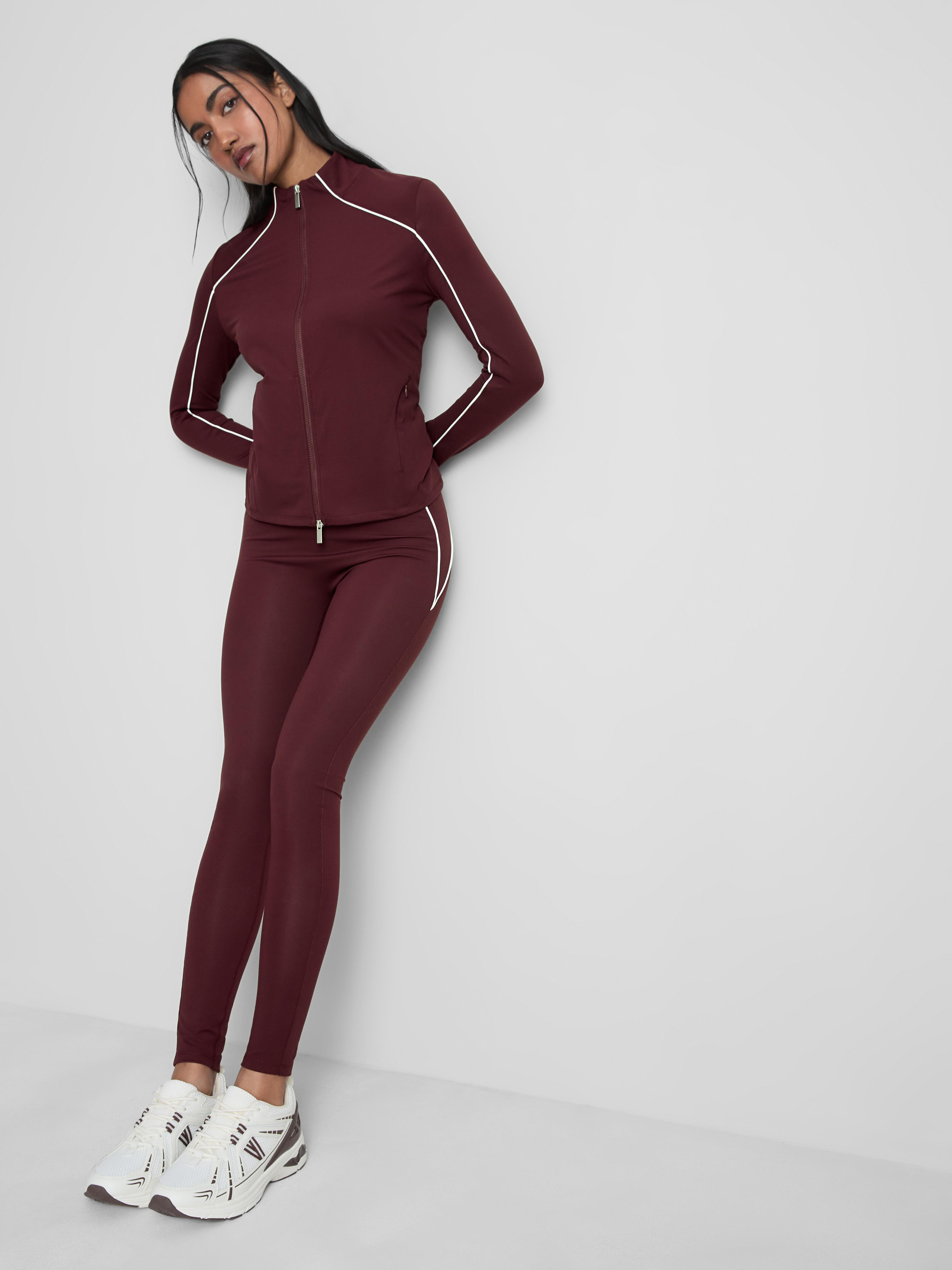 High Collar Piping Jacket