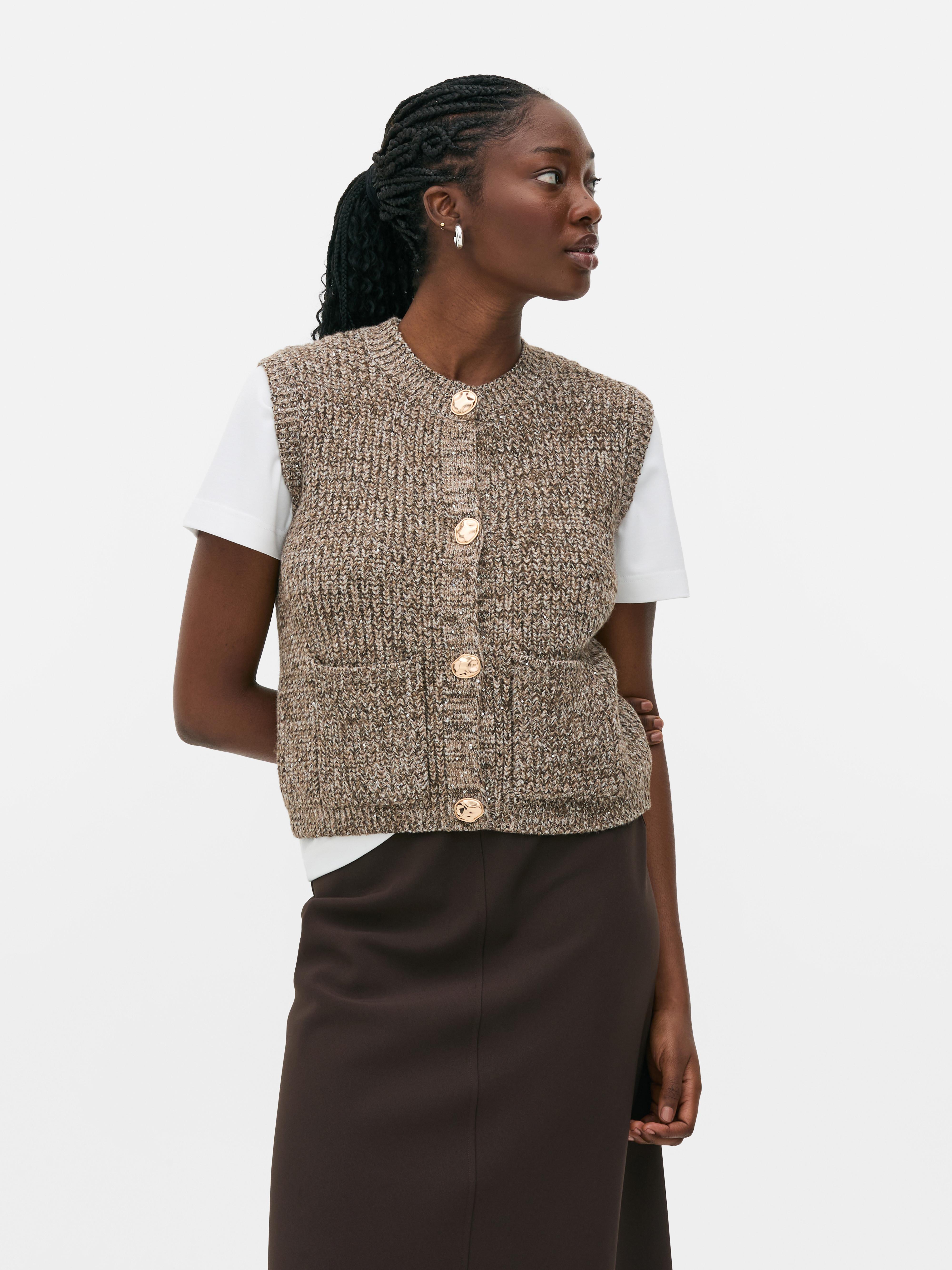 Chunky Knit Waistcoat