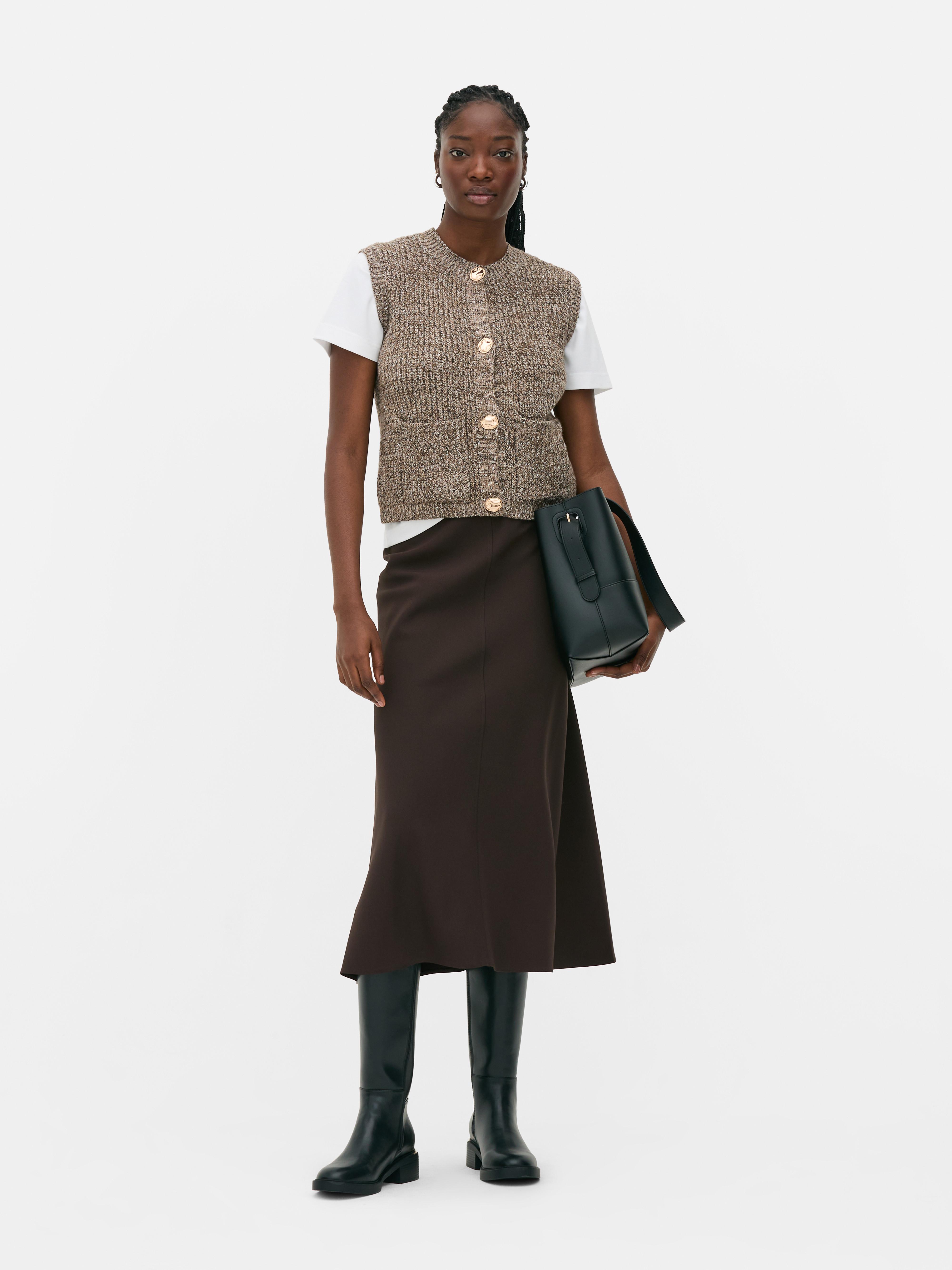 Chunky Knit Waistcoat