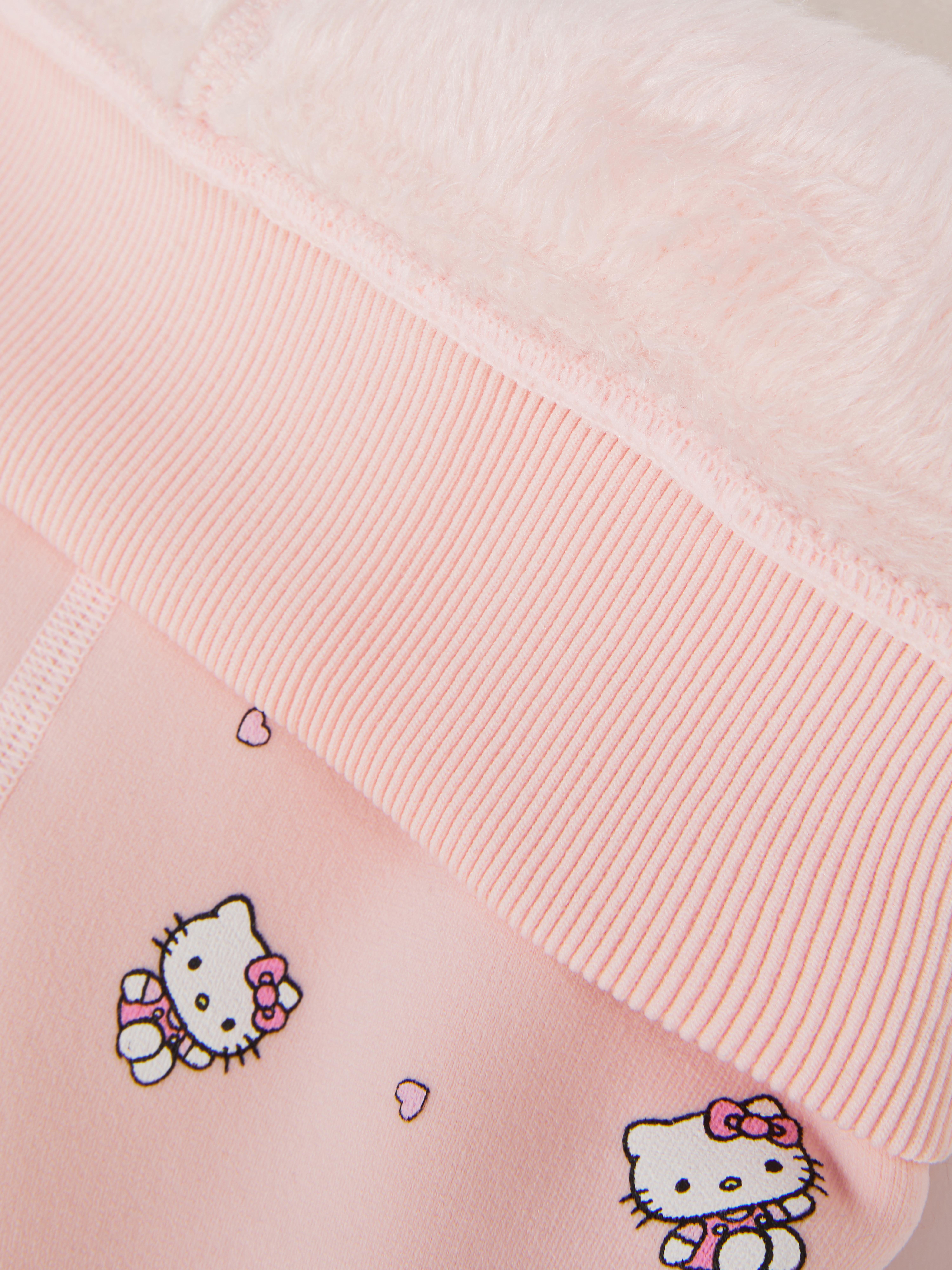 Met pluche gevoerde legging Hello Kitty