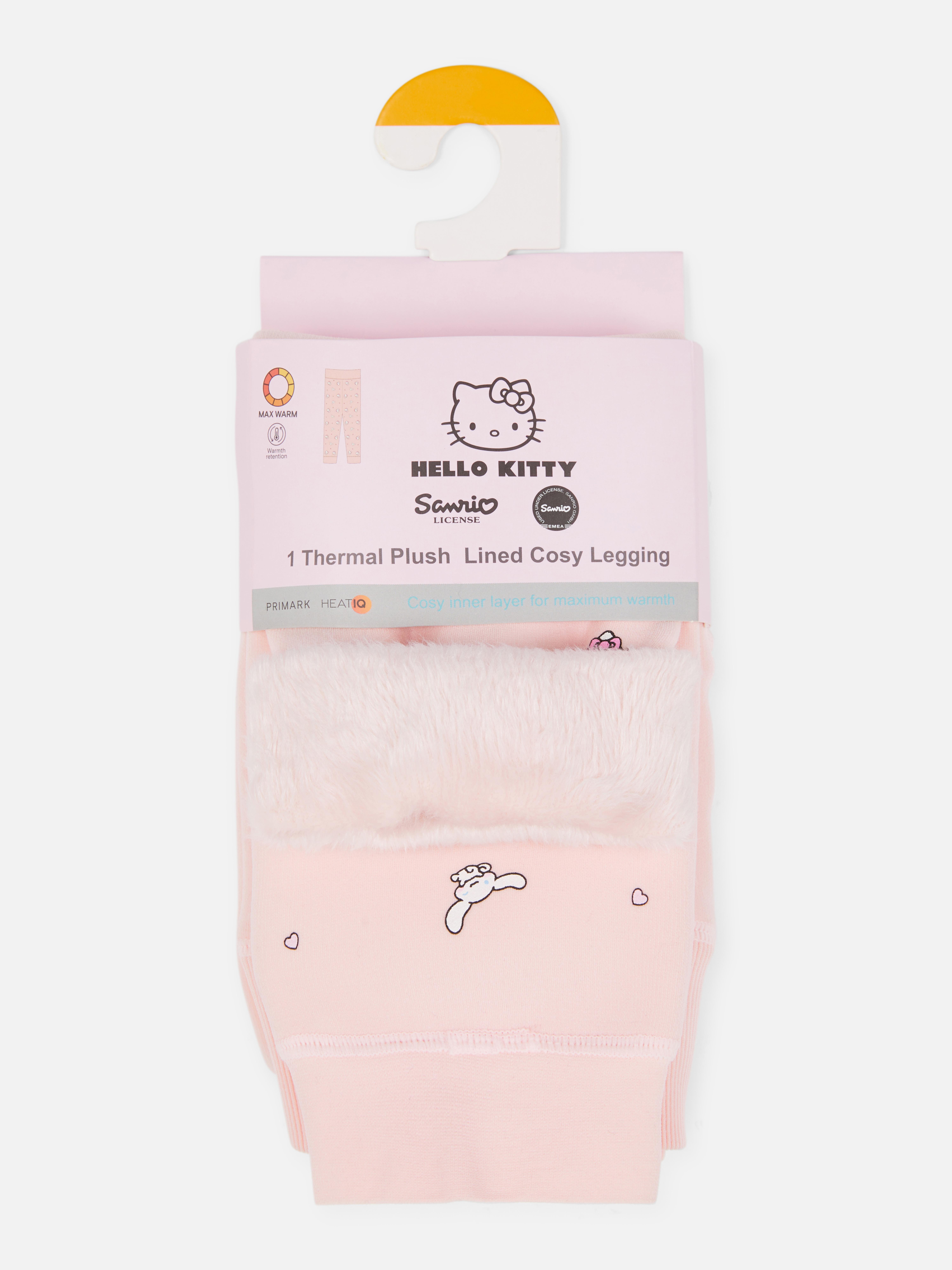Met pluche gevoerde legging Hello Kitty