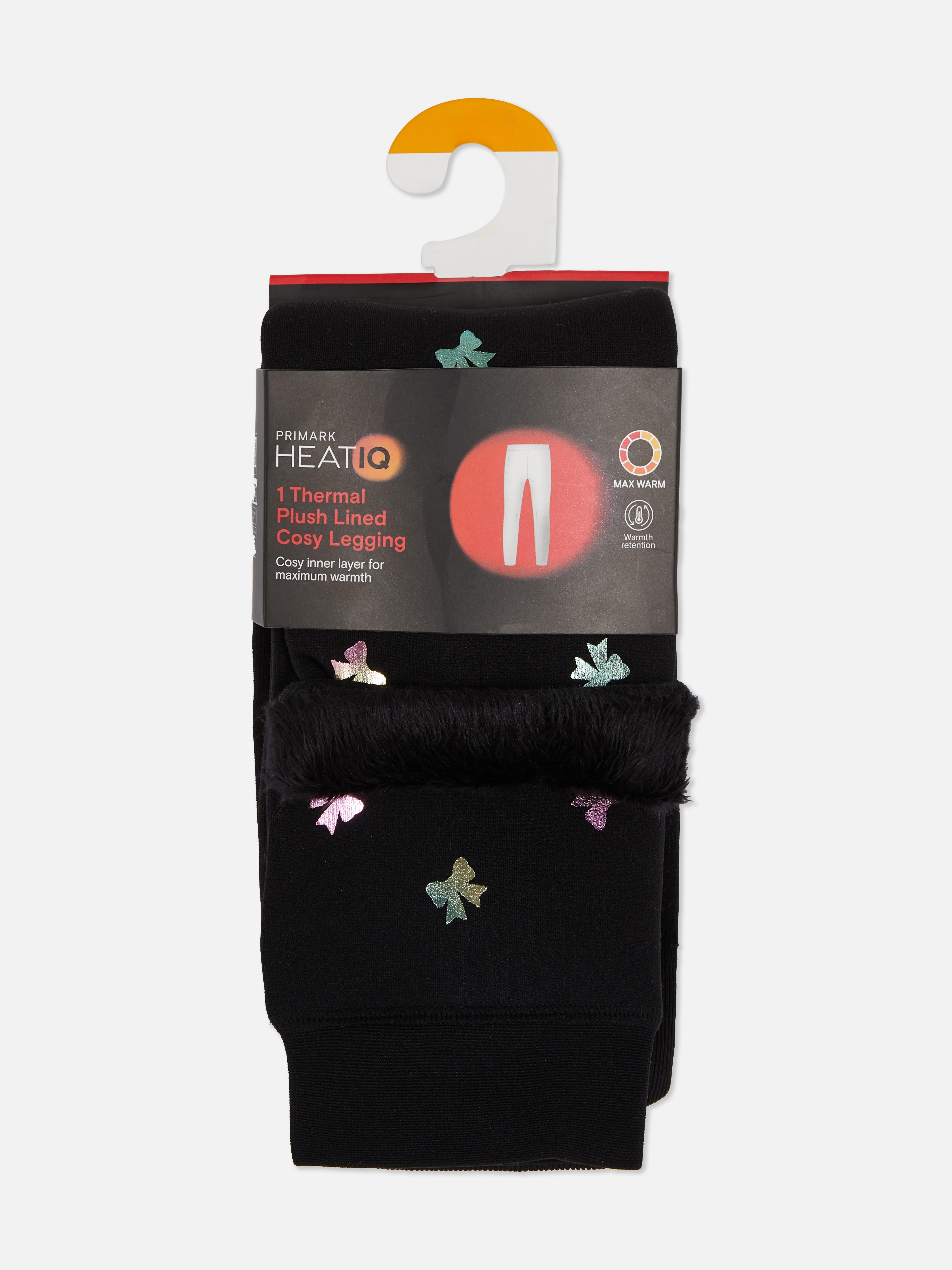 Leggings forro felpudo laço metalizado