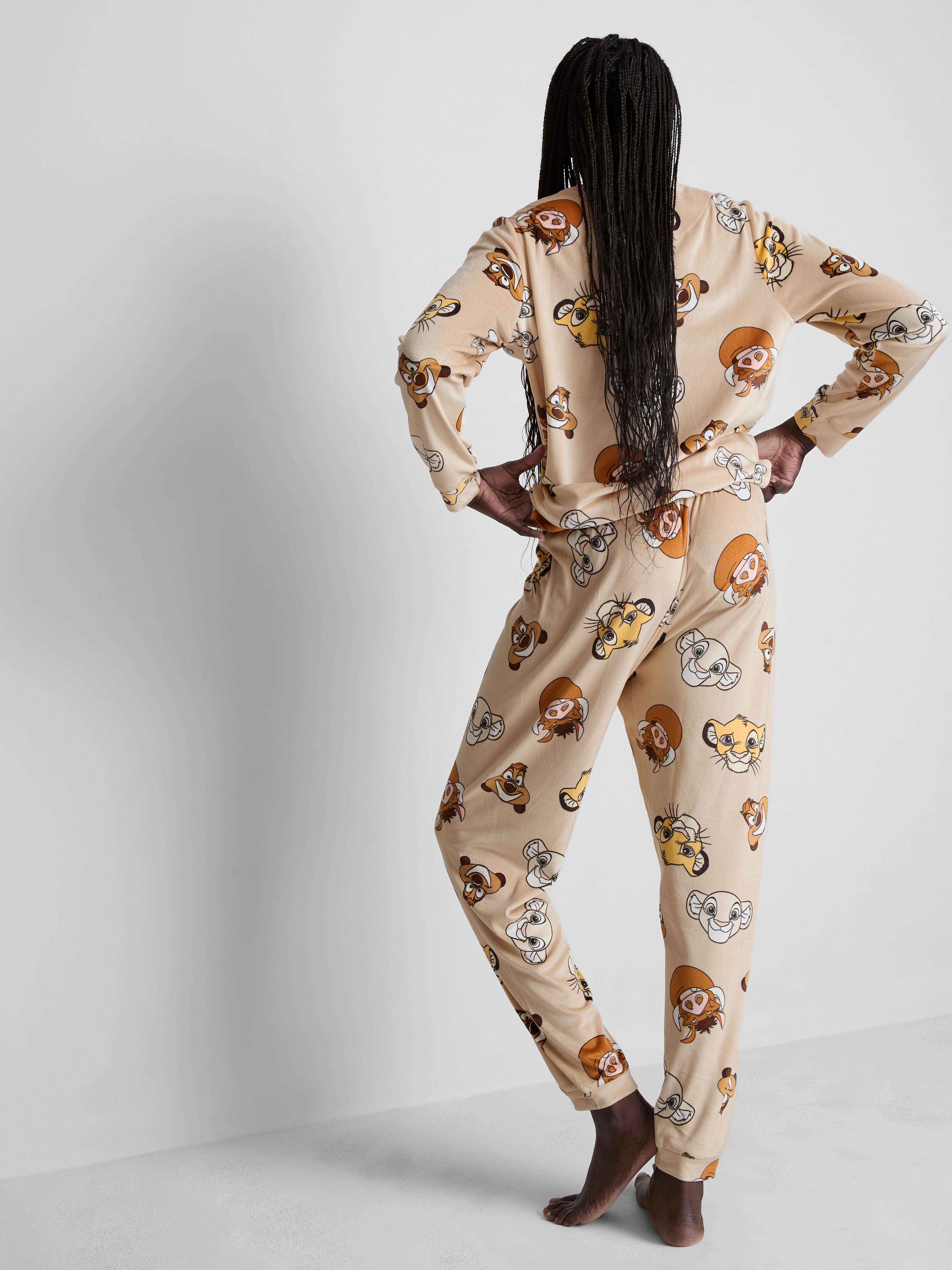 Women's Sand Disney’s The Lion King Printed Pajamas