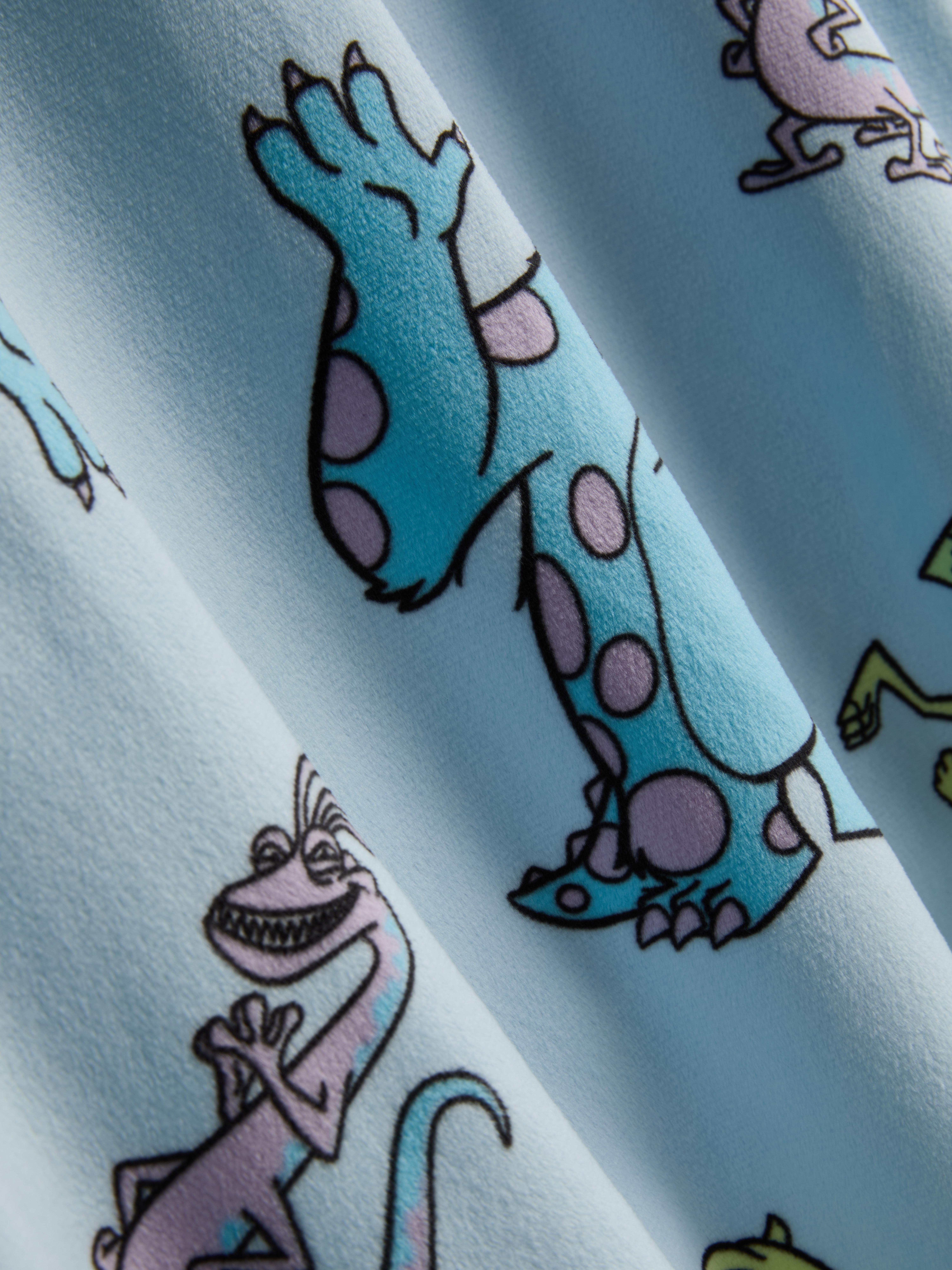 Women's Light Blue Disney Pixar’s Monsters Inc. Plush Pajamas