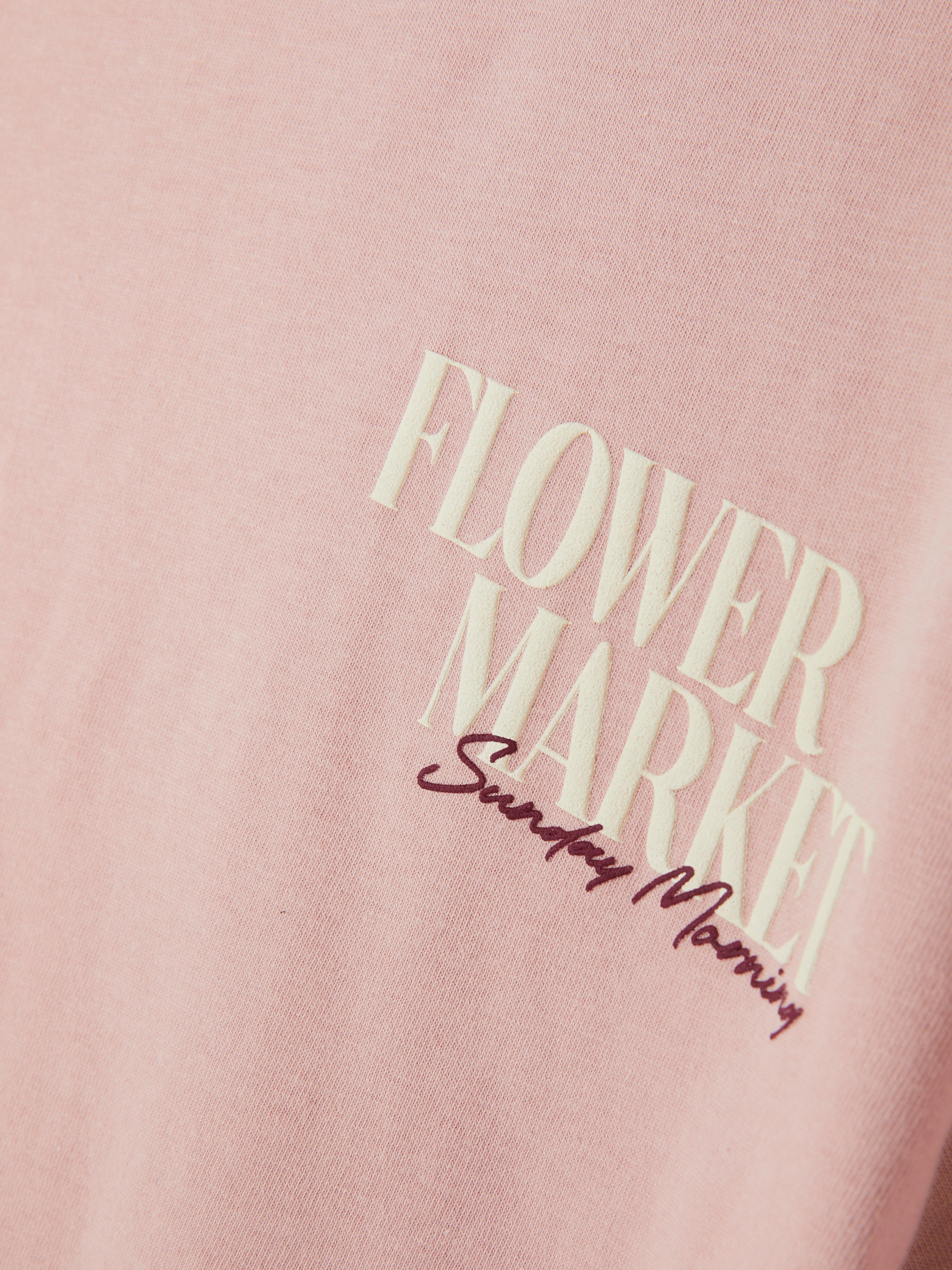 7-15 anos | T-shirt gráfica flores