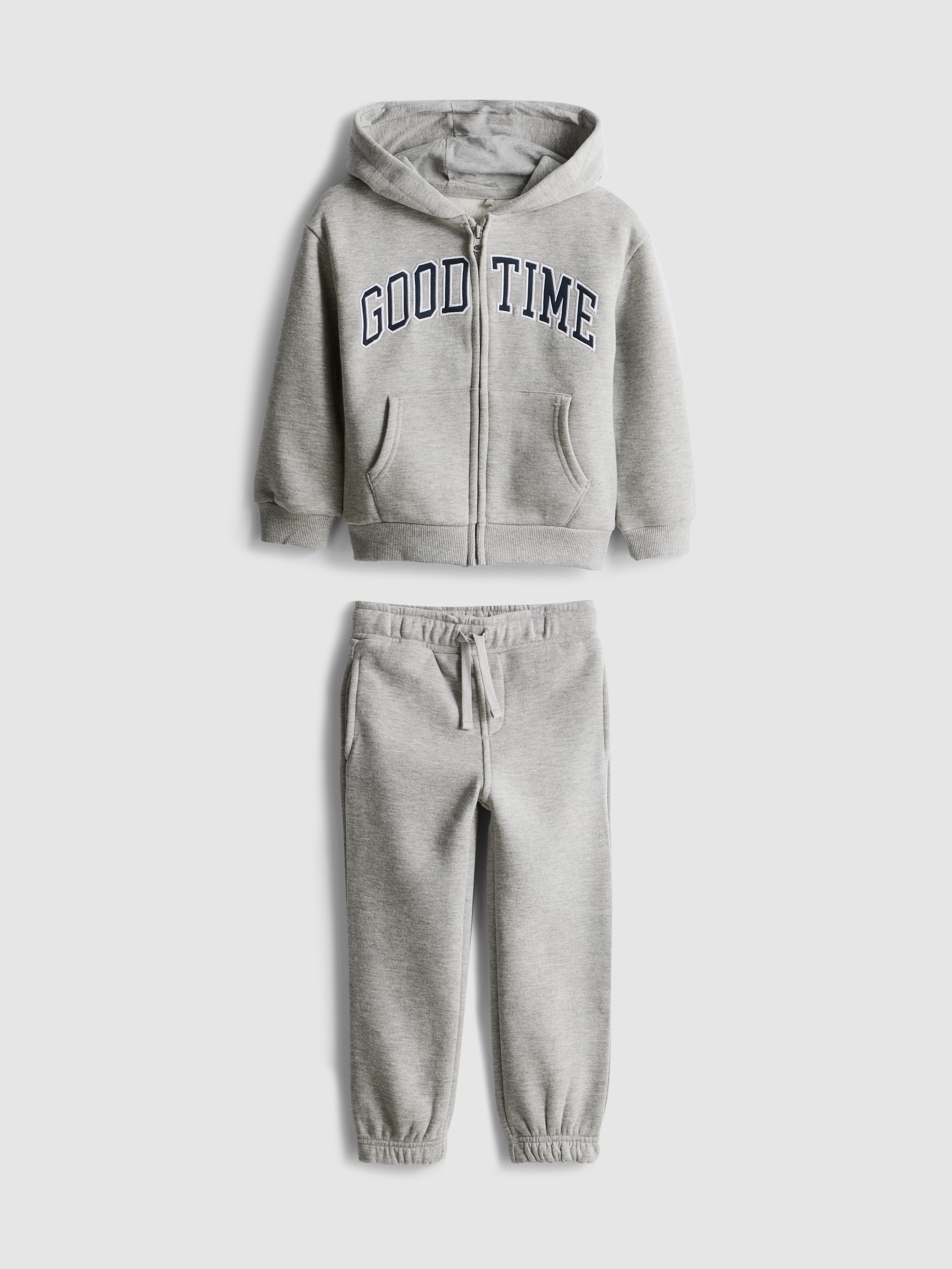 1,5–8 let | Vezen kapucar z zadrgo in športne hlače