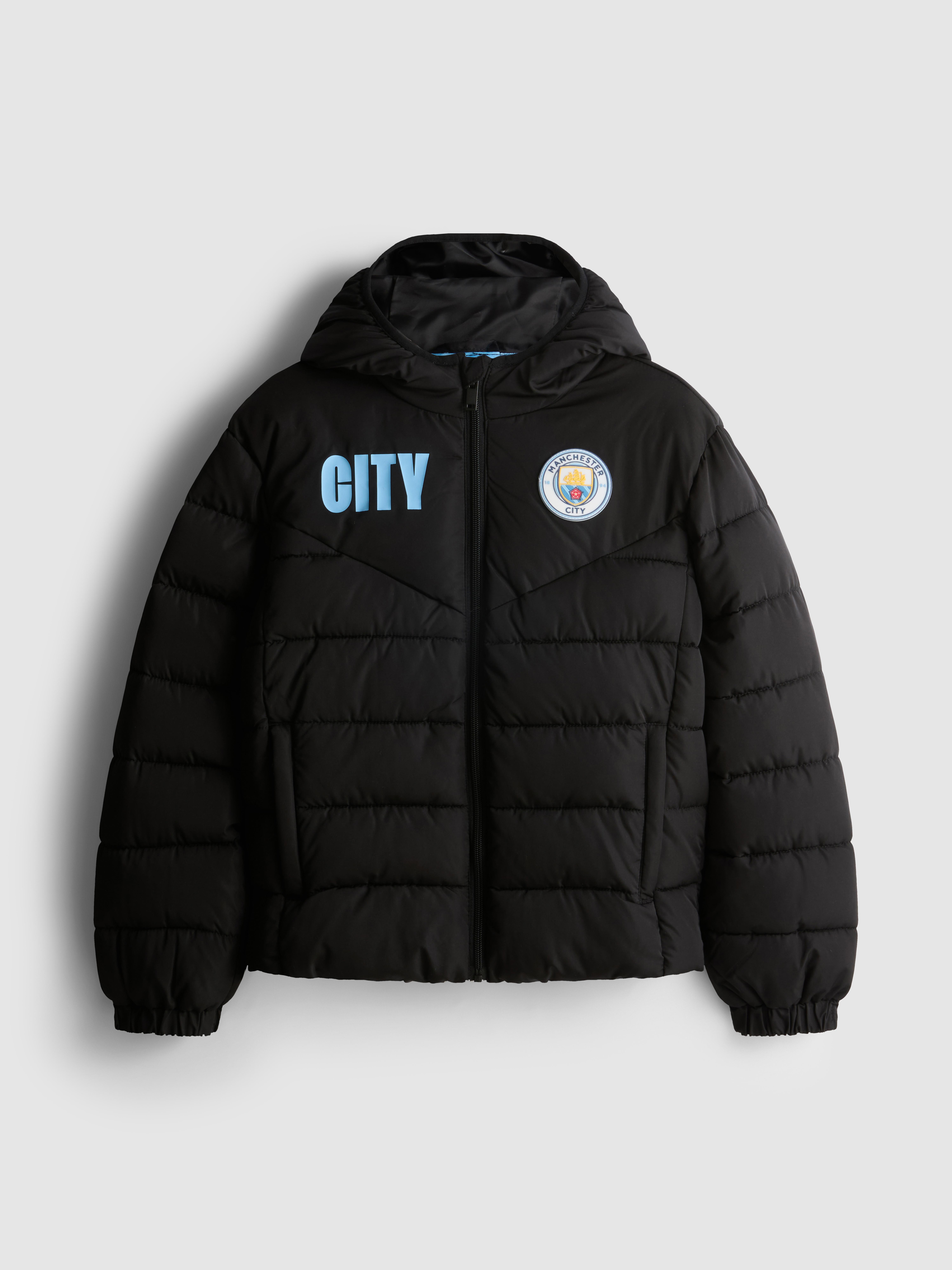 7-15yrs | Manchester City F.C. Zip-Up Padded Jacket