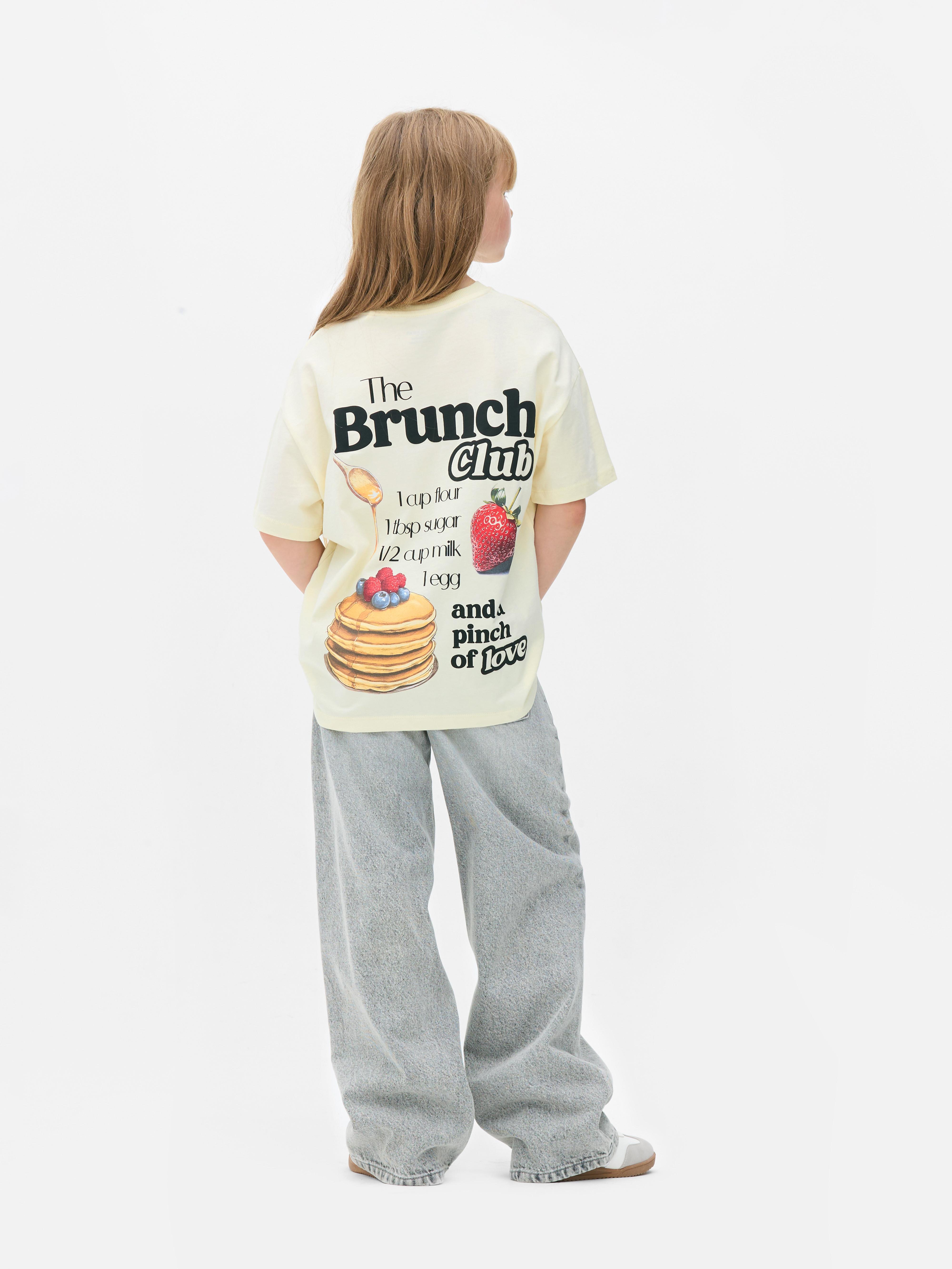 7-15 años | Camiseta con gráfico de tortitas