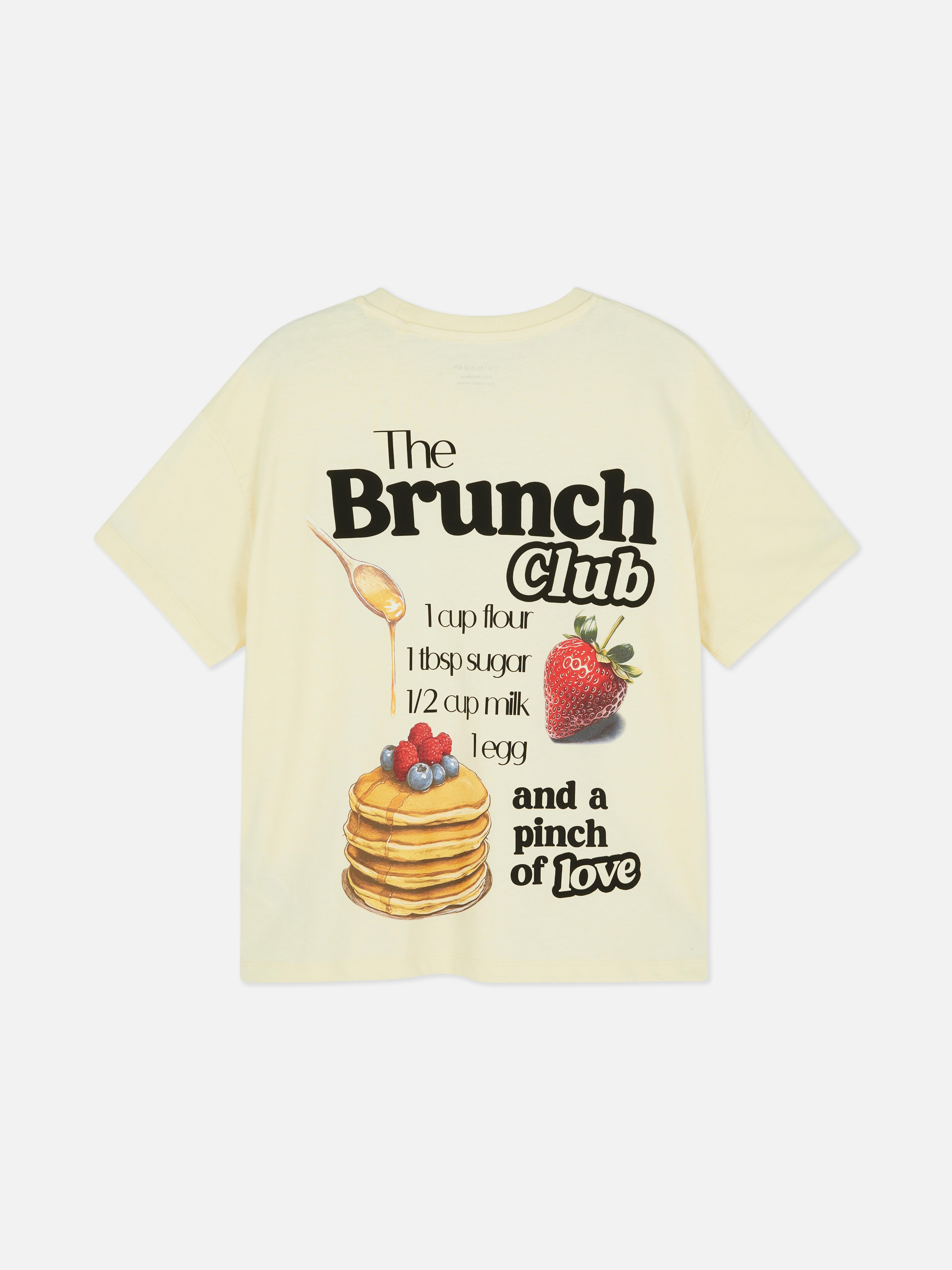 7-15 años | Camiseta con gráfico de tortitas