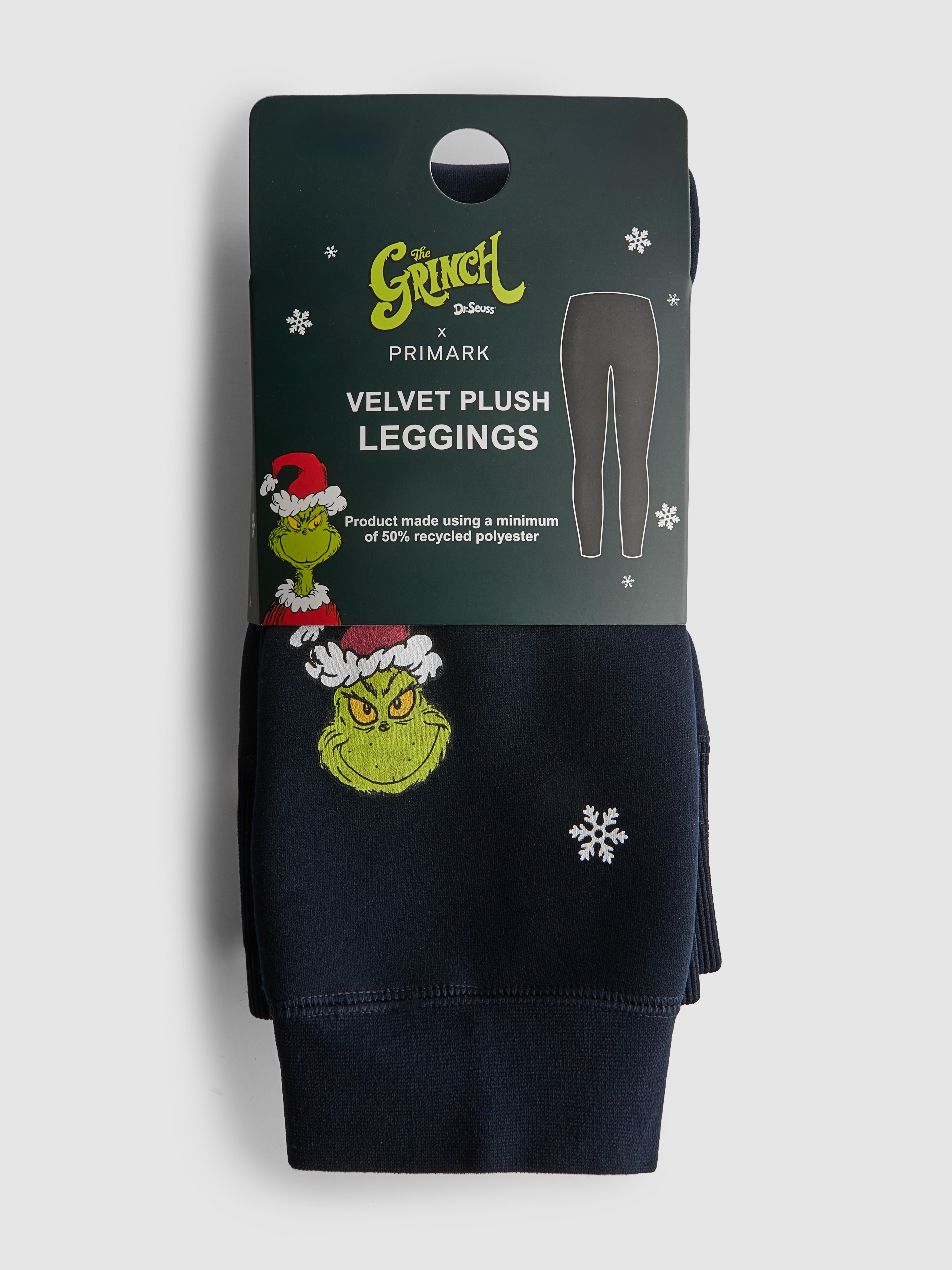 The Grinch Velvet Plush Leggings