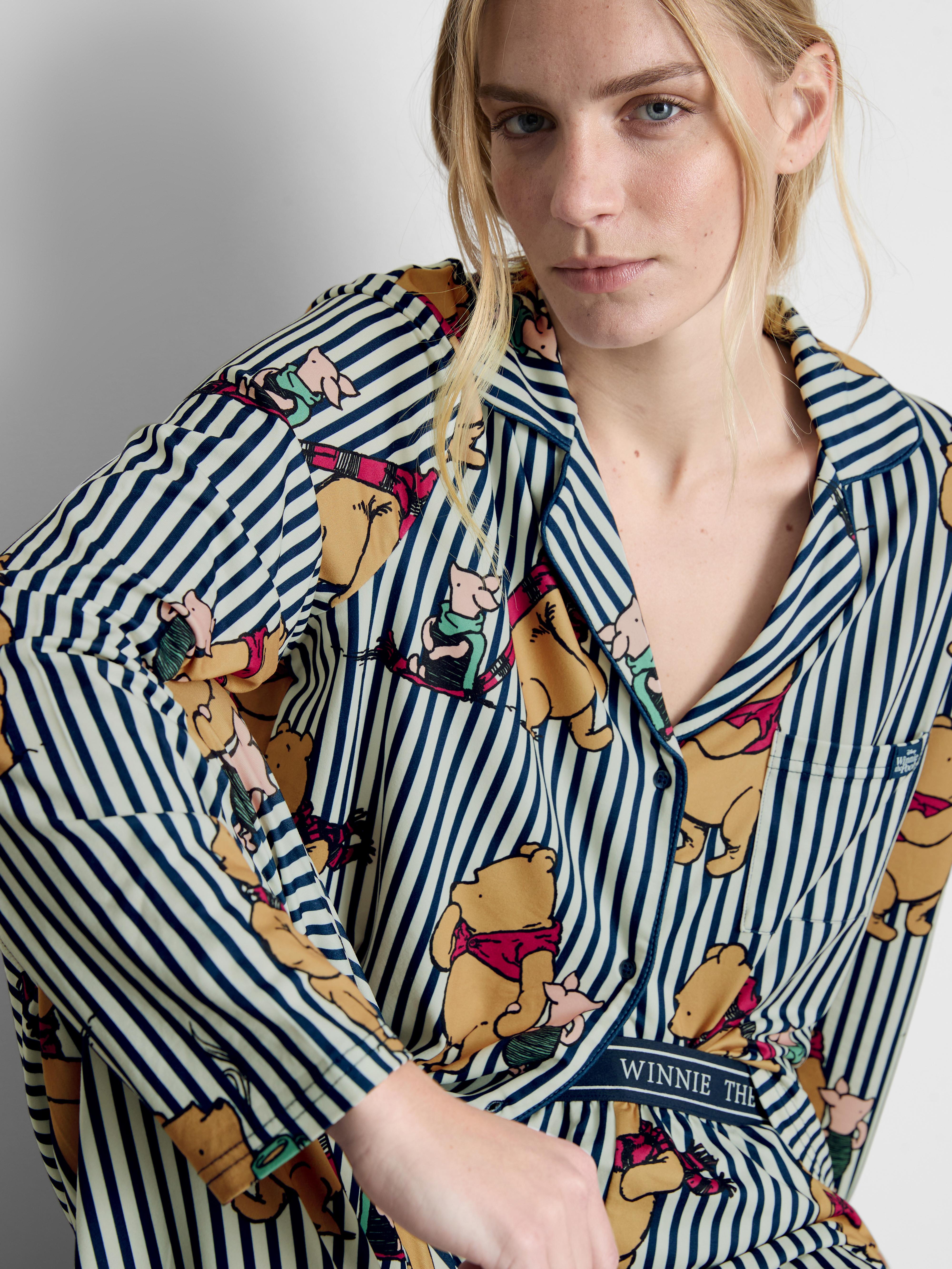 Disney’s Winnie The Pooh Striped Boyfriend Pyjamas