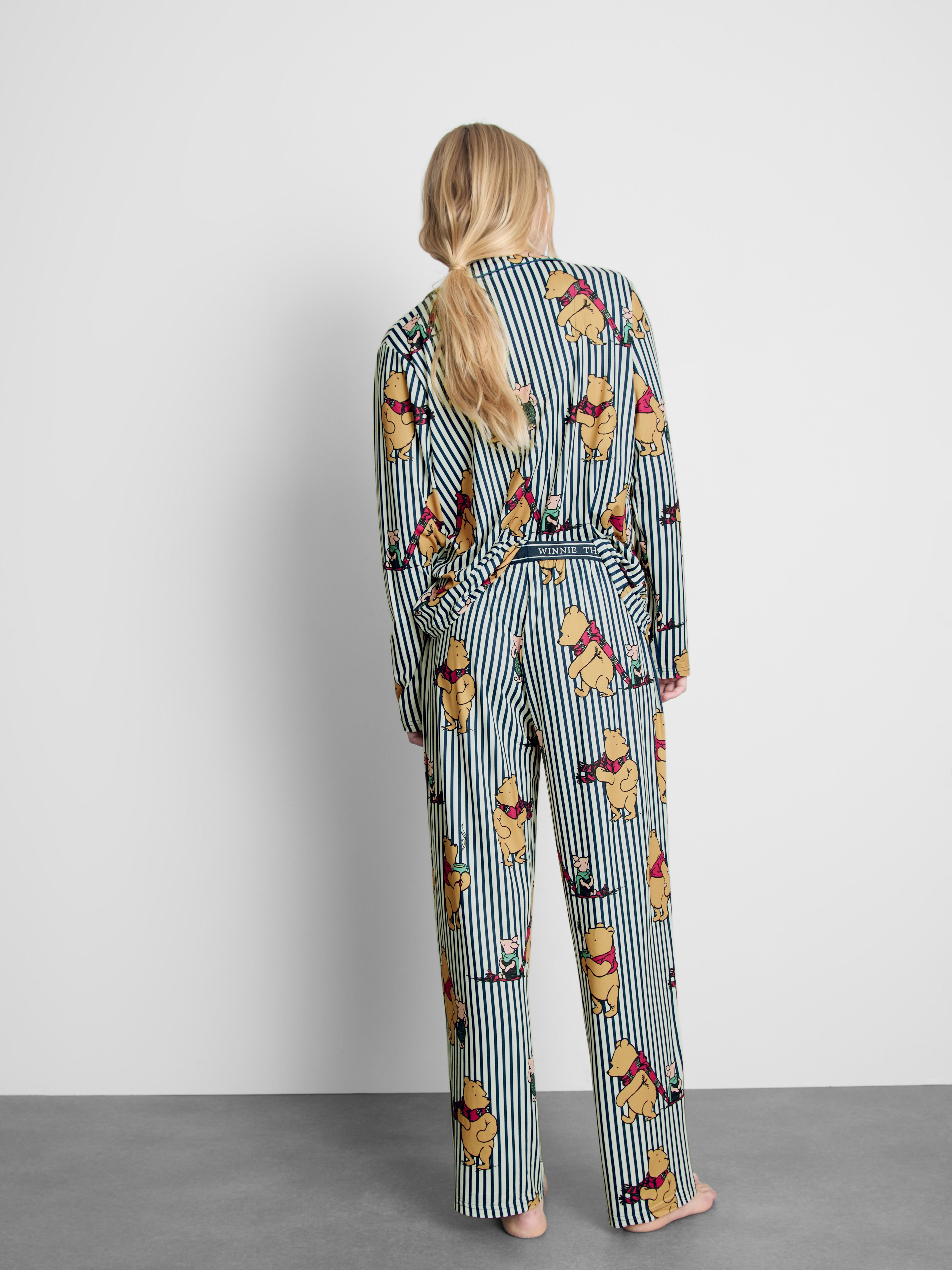 Disney’s Winnie The Pooh Striped Boyfriend Pyjamas