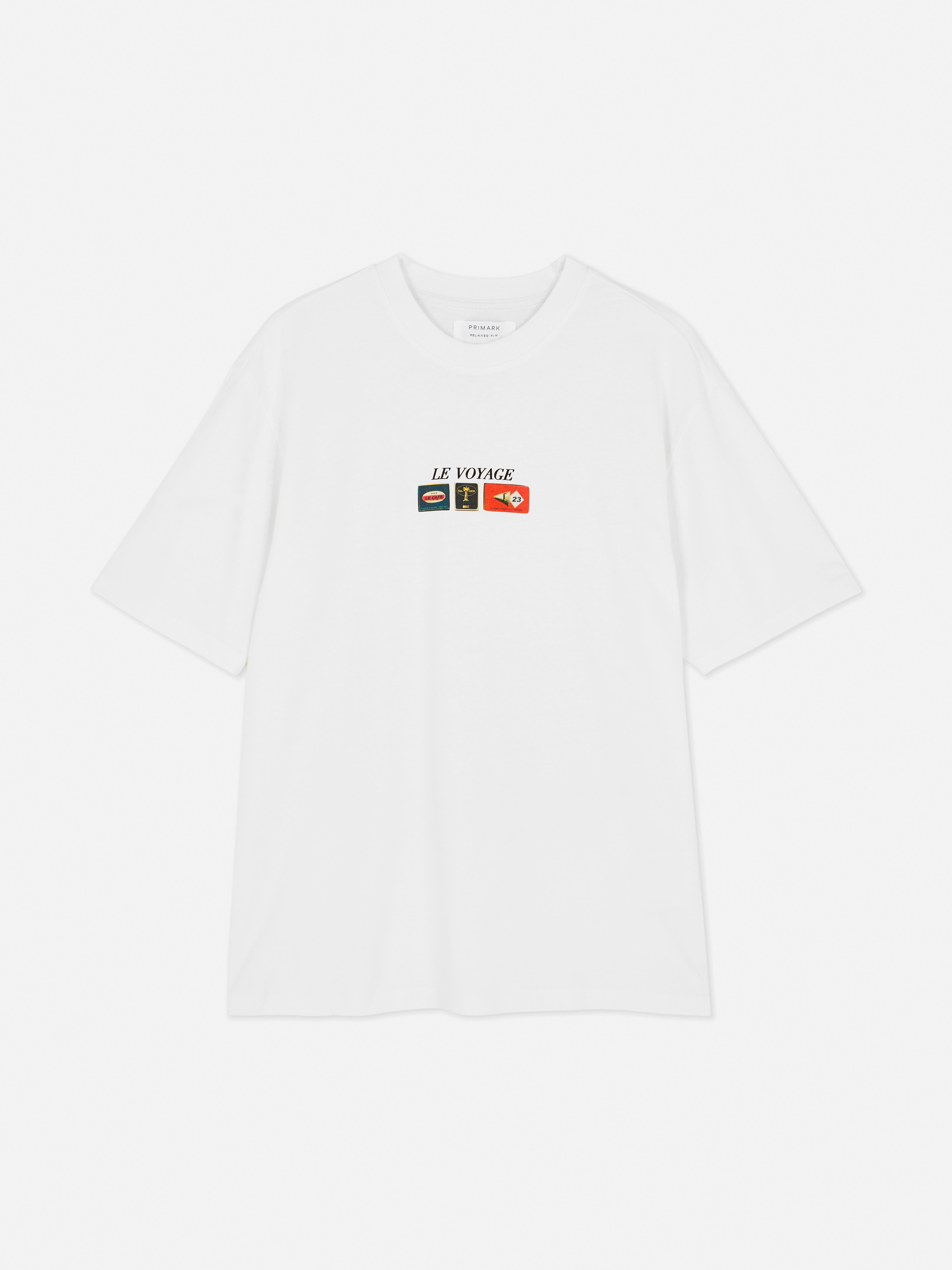 Travel Print Short Sleeve T-Shirt