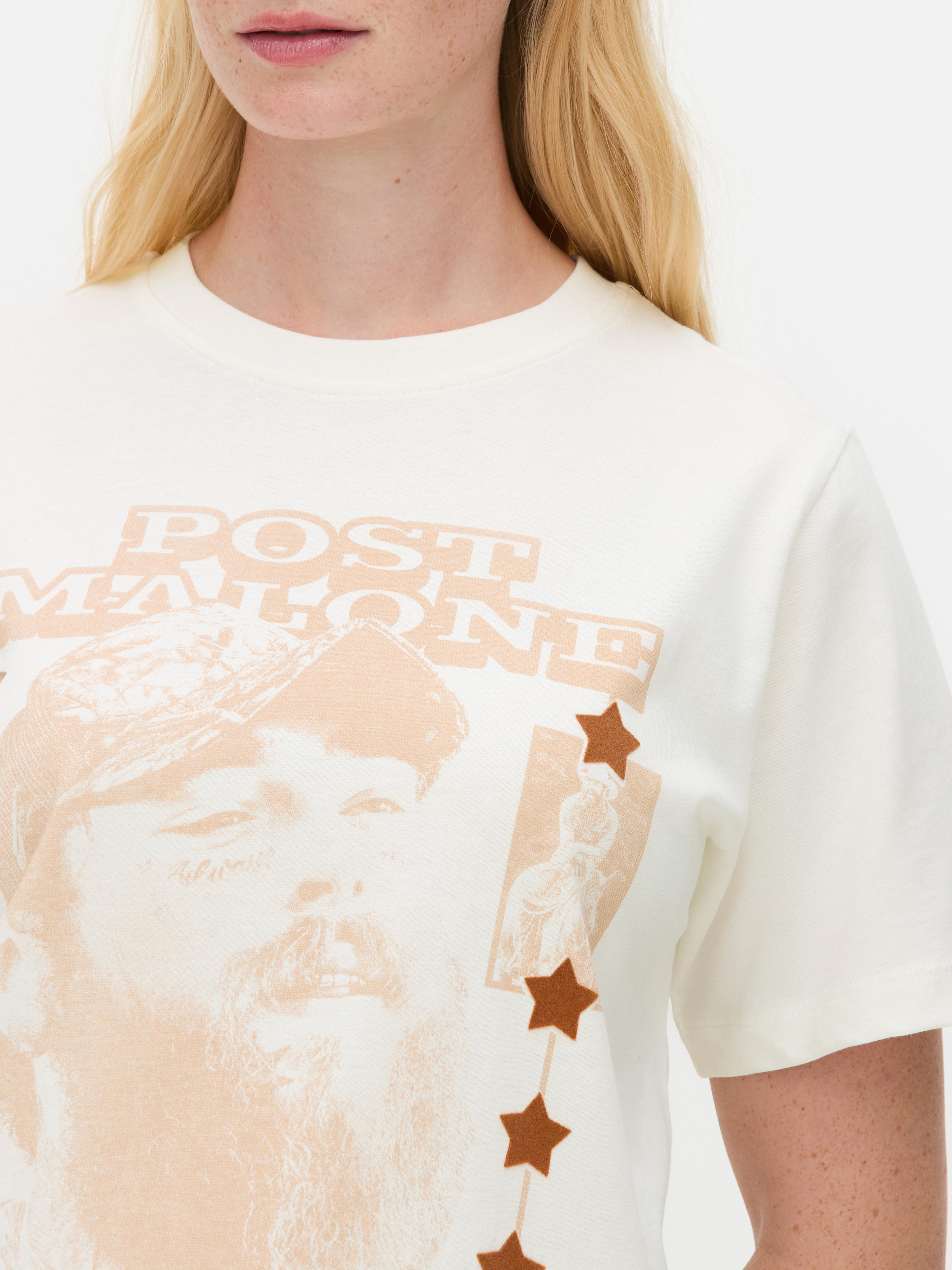 Camiseta con estrellas Post Malone