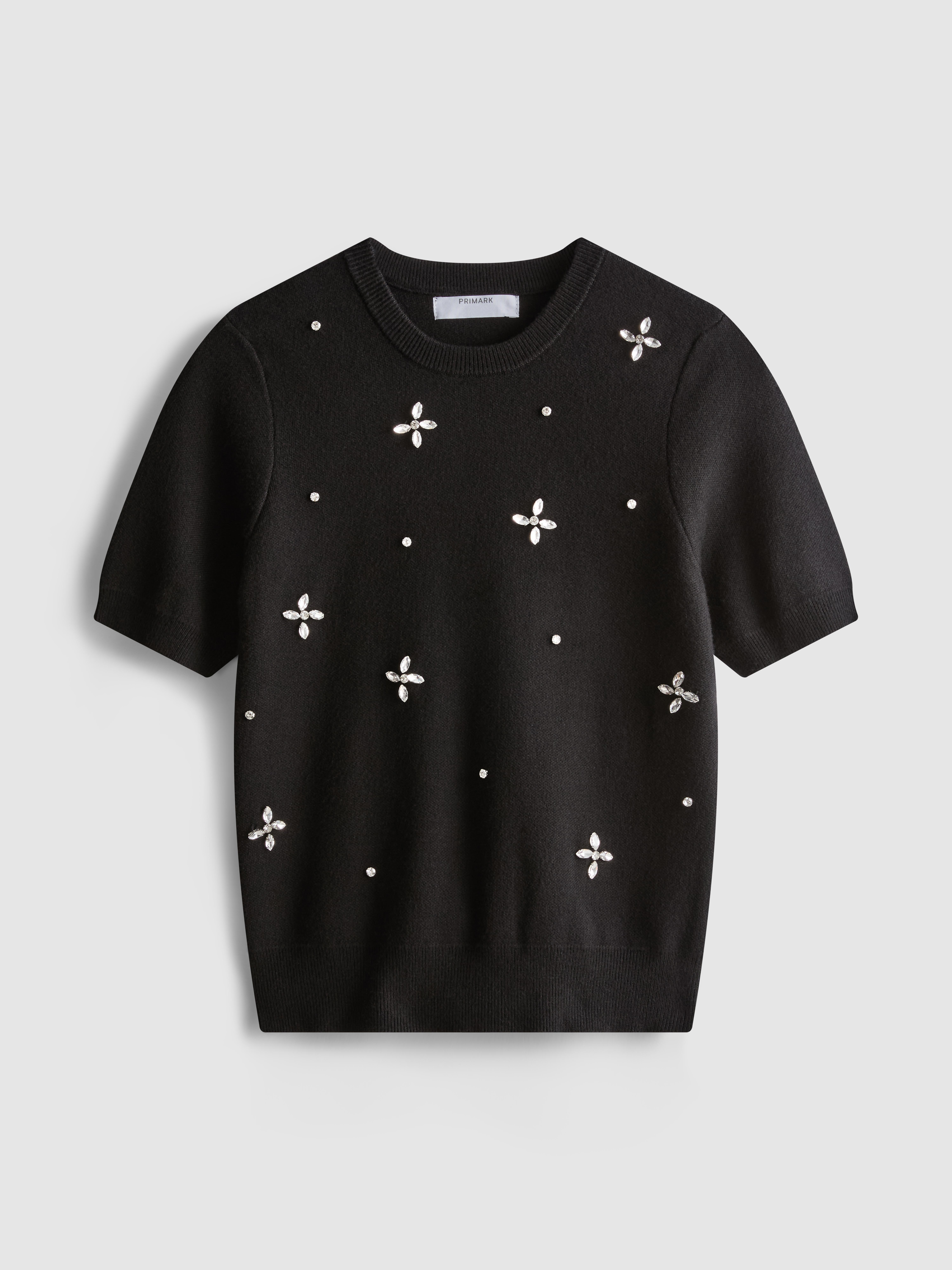 Embroidered Short Sleeve Tee