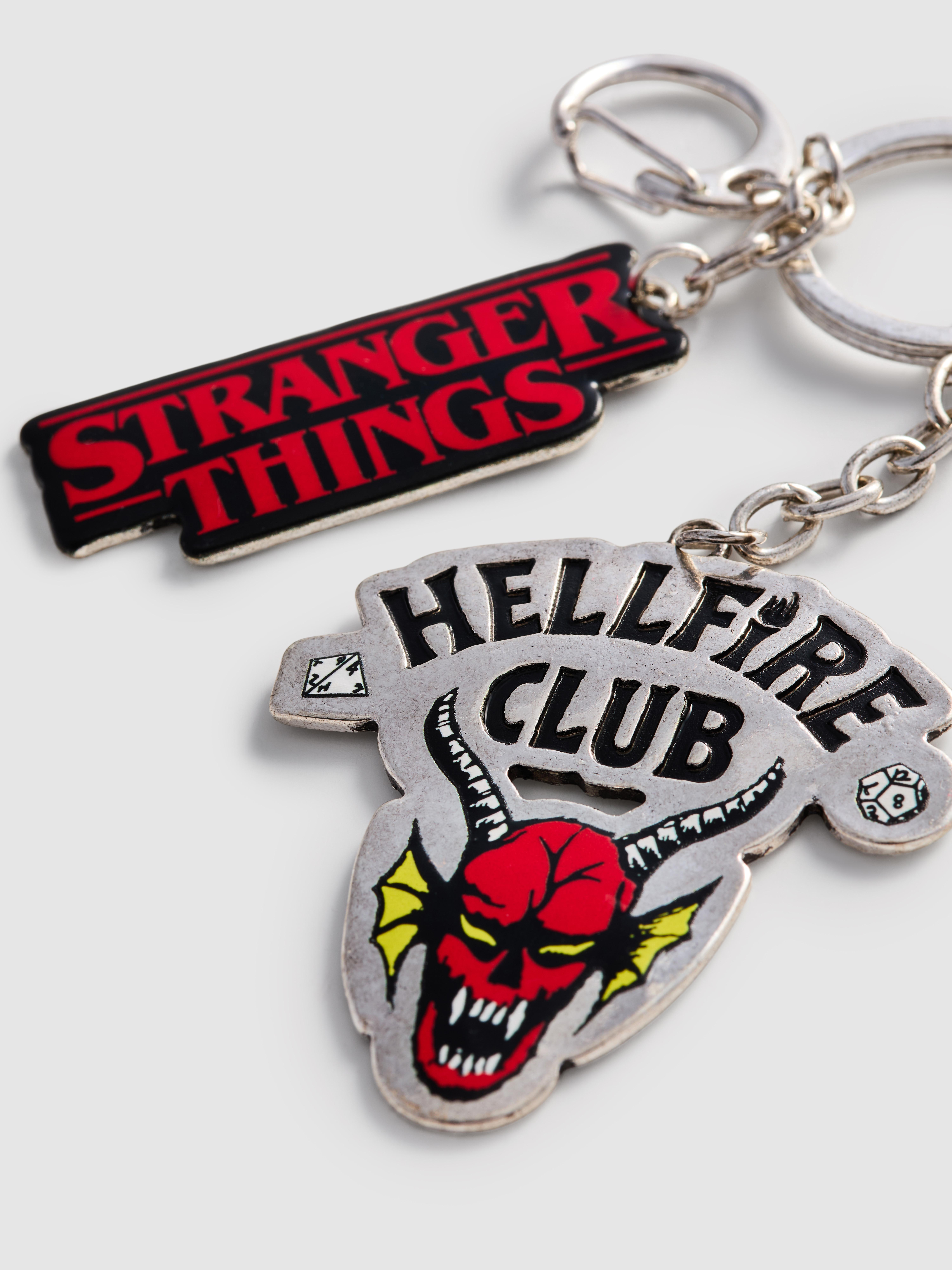 Stranger Things Hellfire Club Keyring