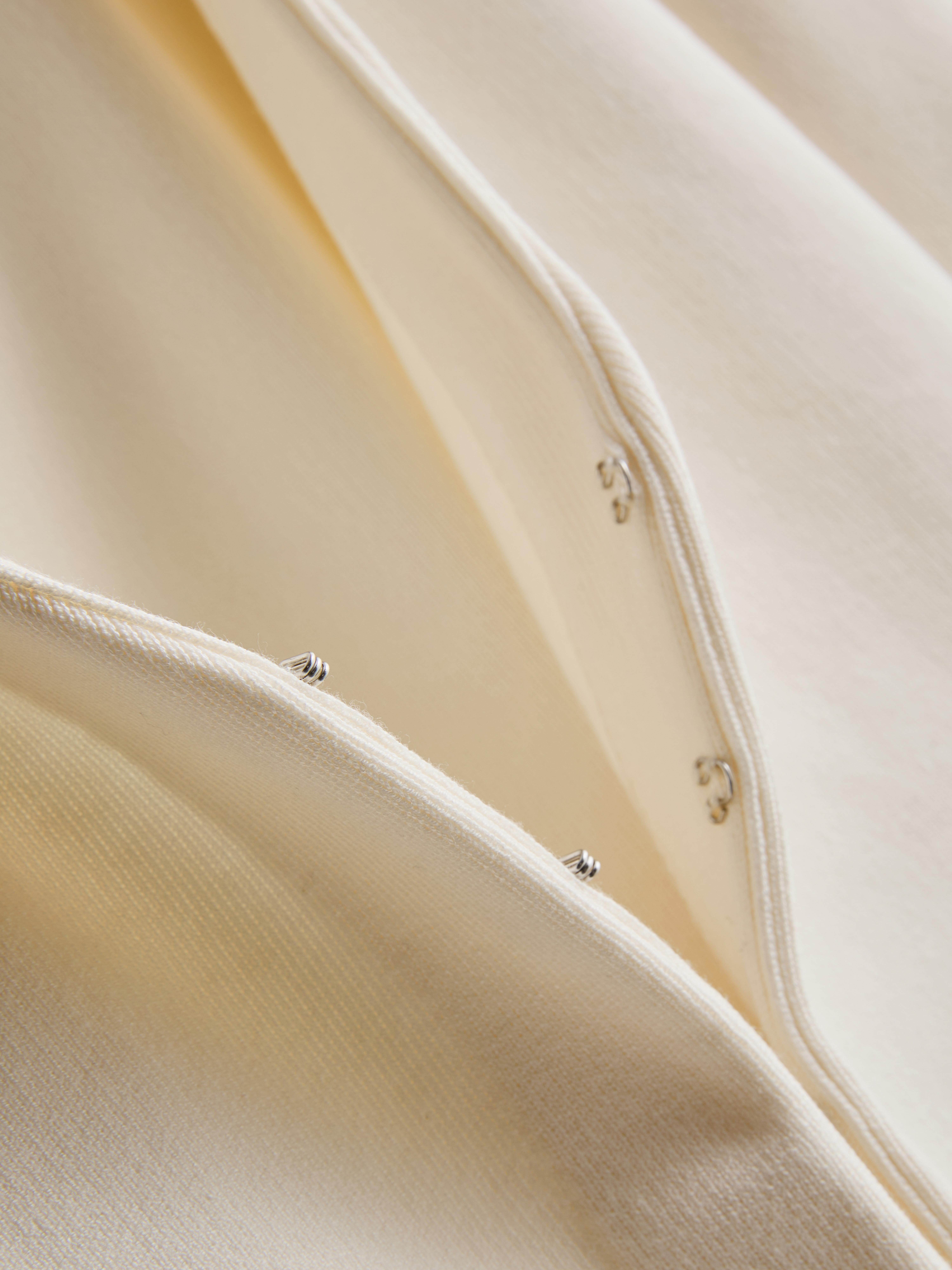 Women's Ivory Sculpted V-Neck Cardigan