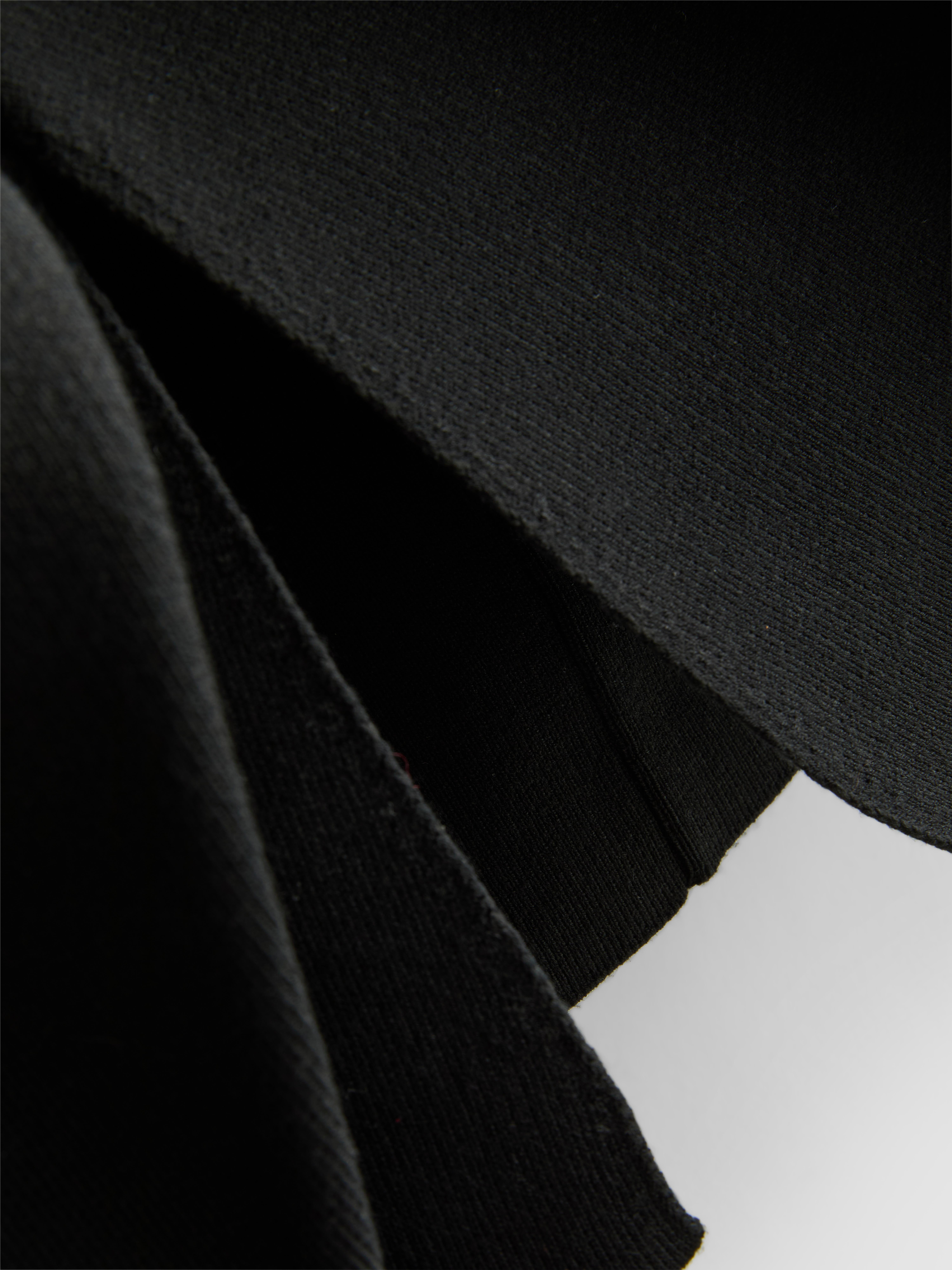 Women's Black Sculpted V-Neck Cardigan