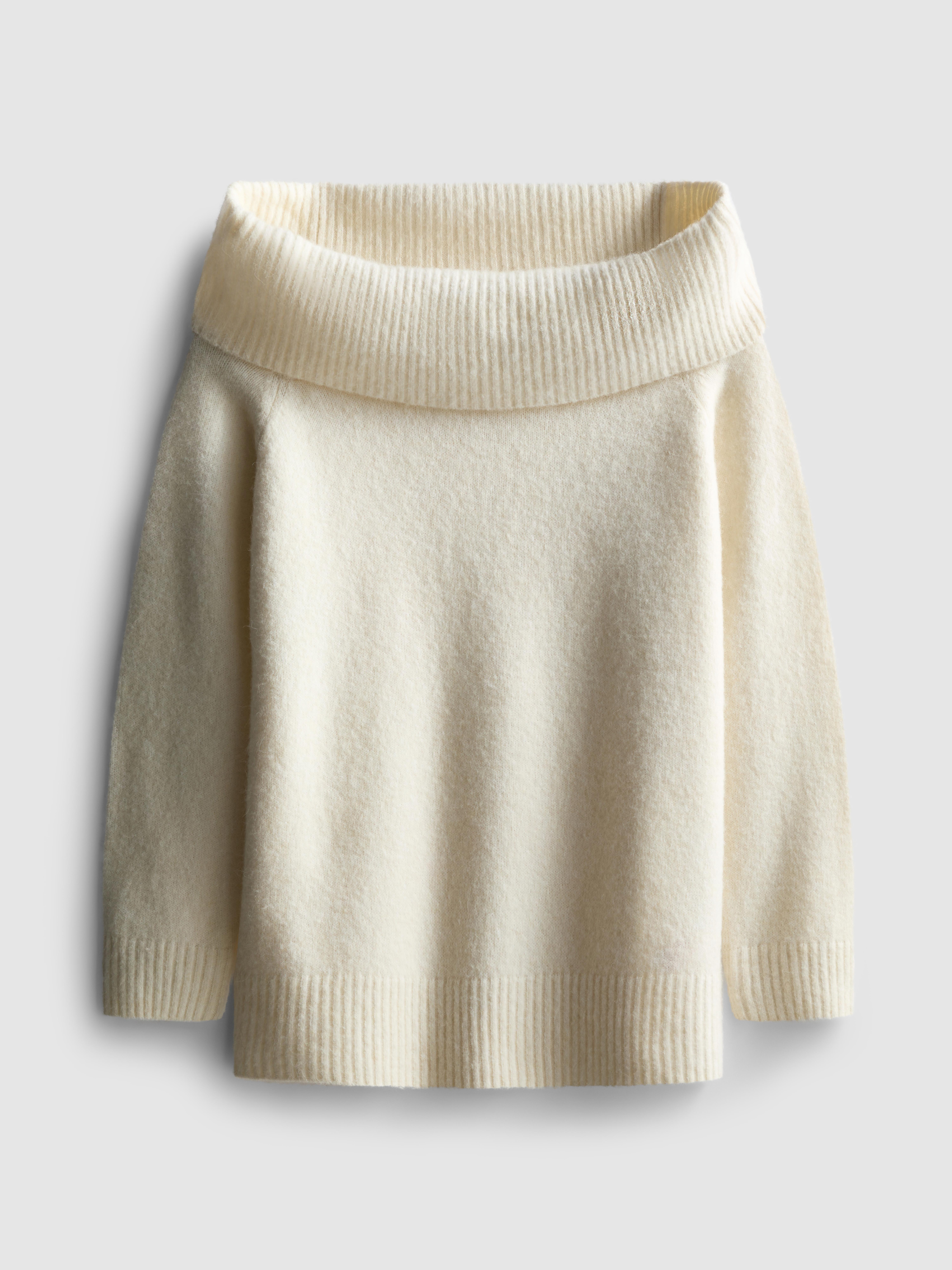 Knitted Bardot Jumper