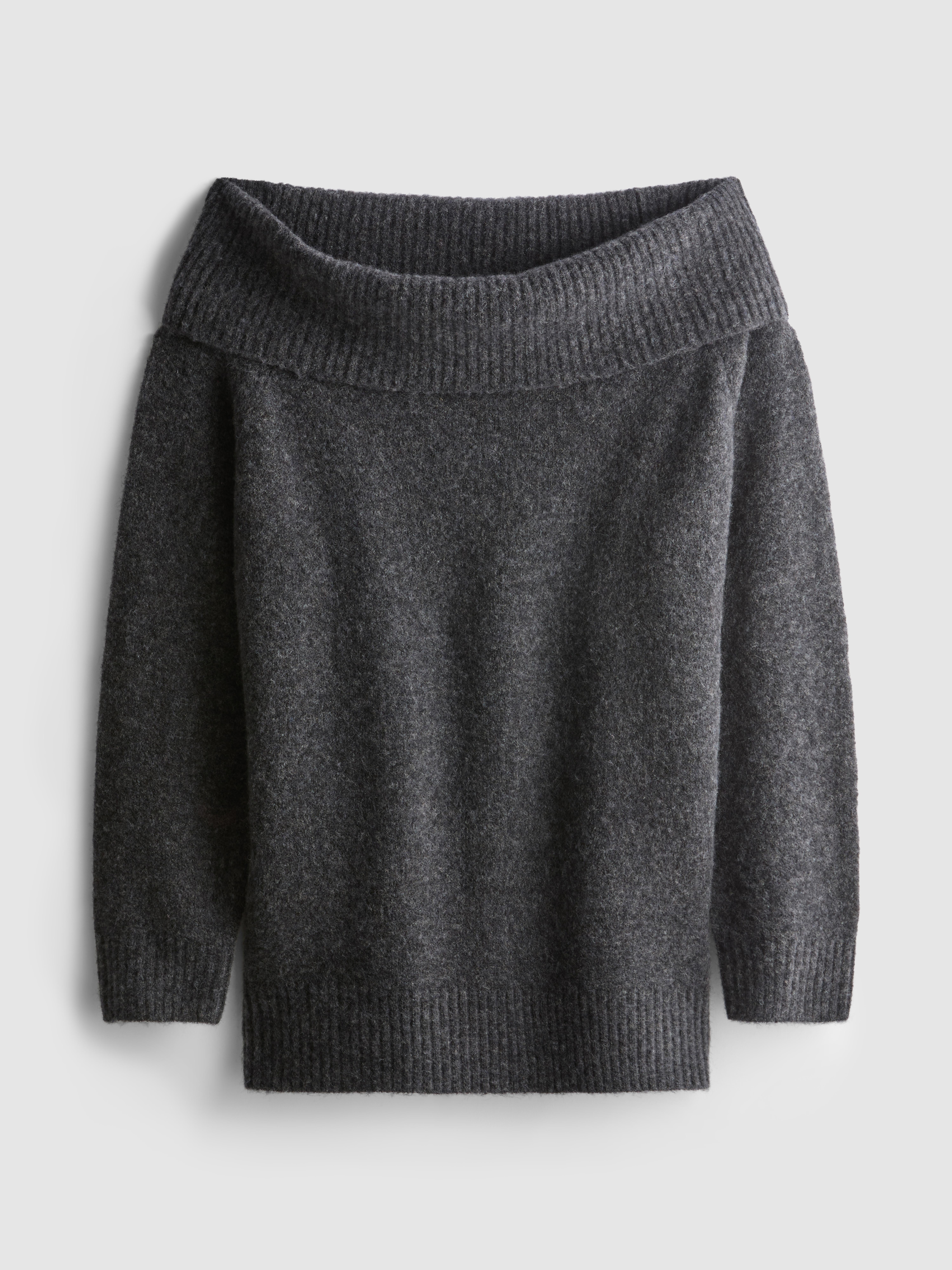 Knitted Bardot Jumper