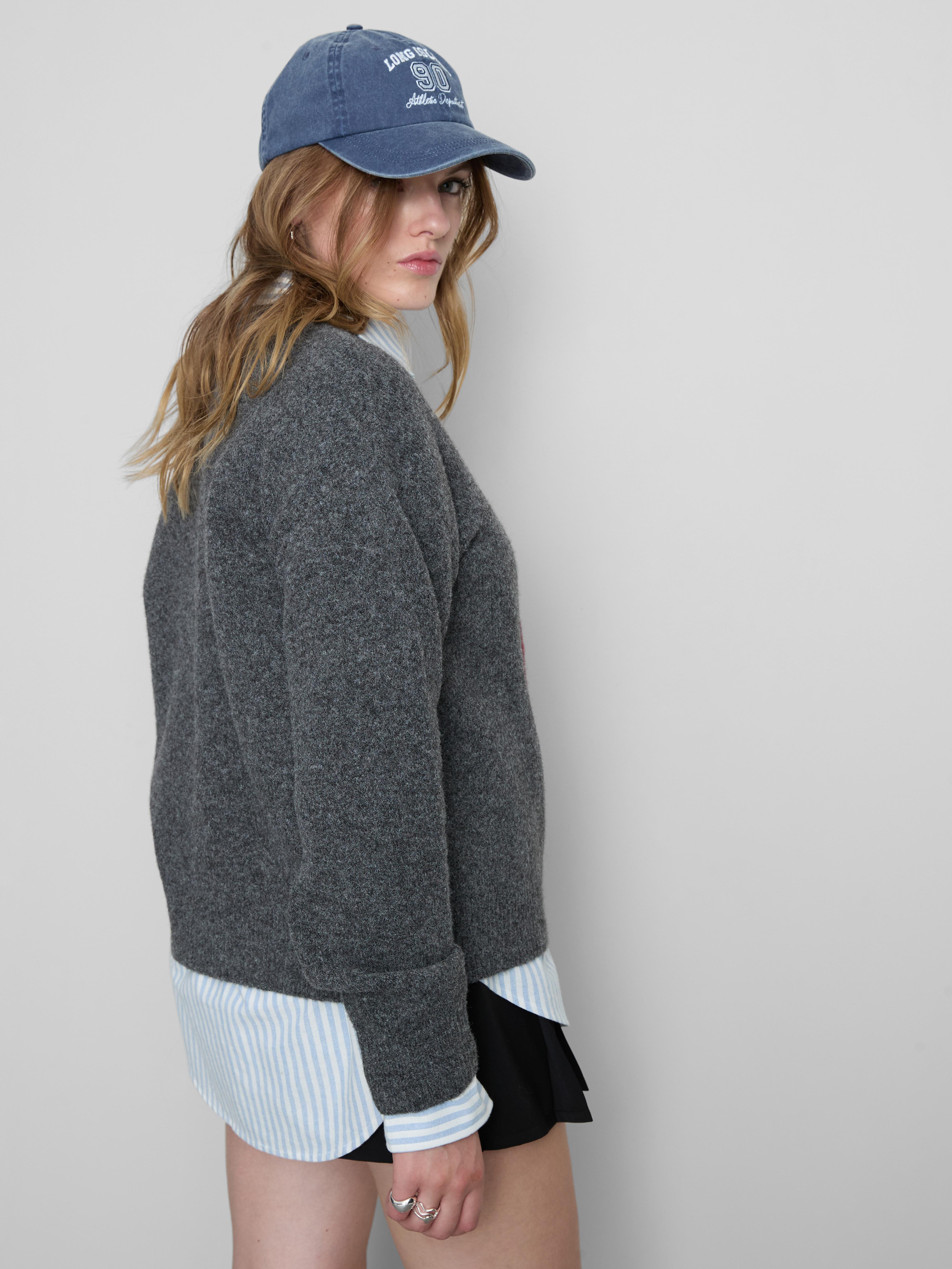 Knitted Crew Teddy Jumper