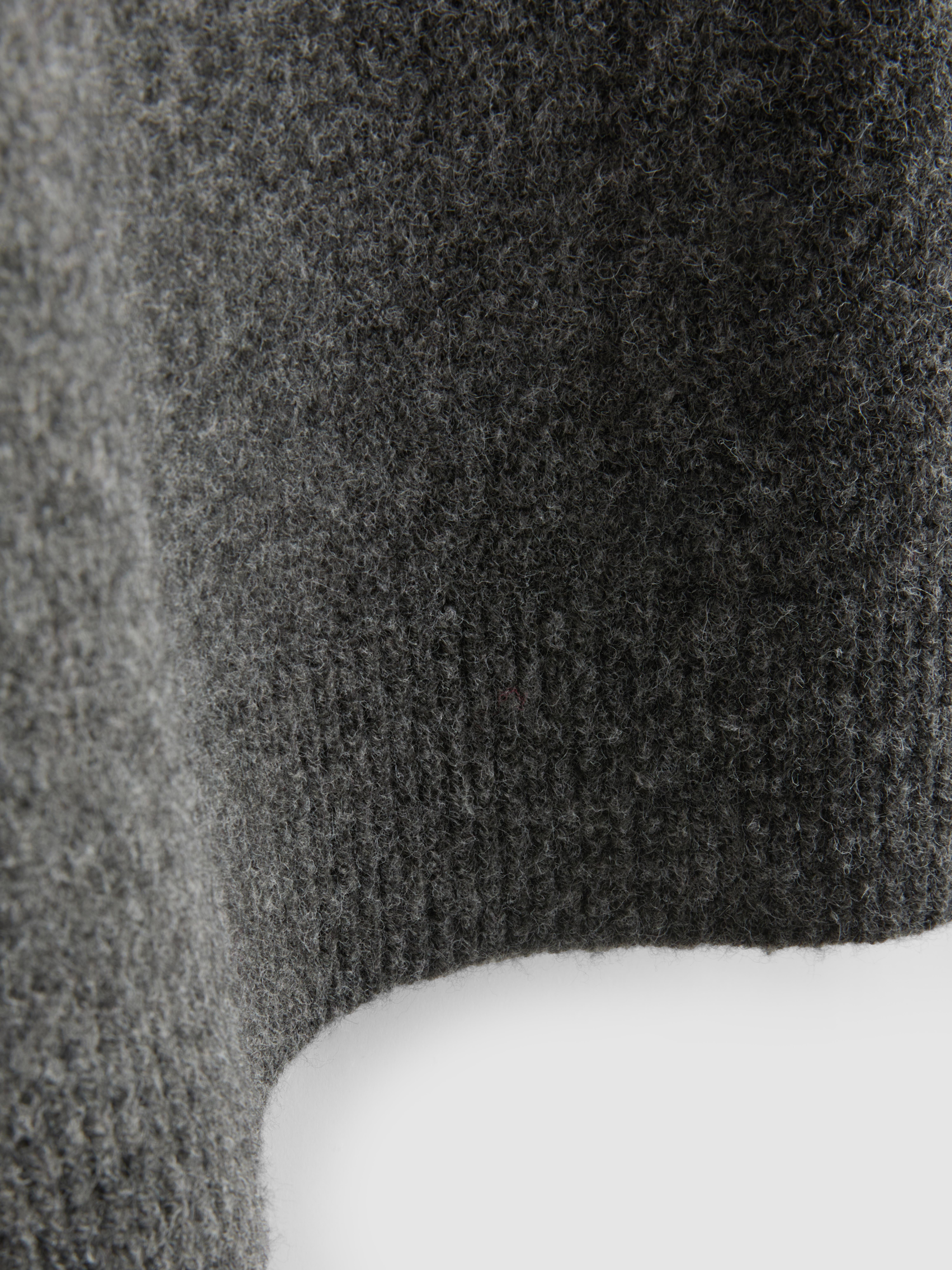 Knitted Crew Teddy Jumper