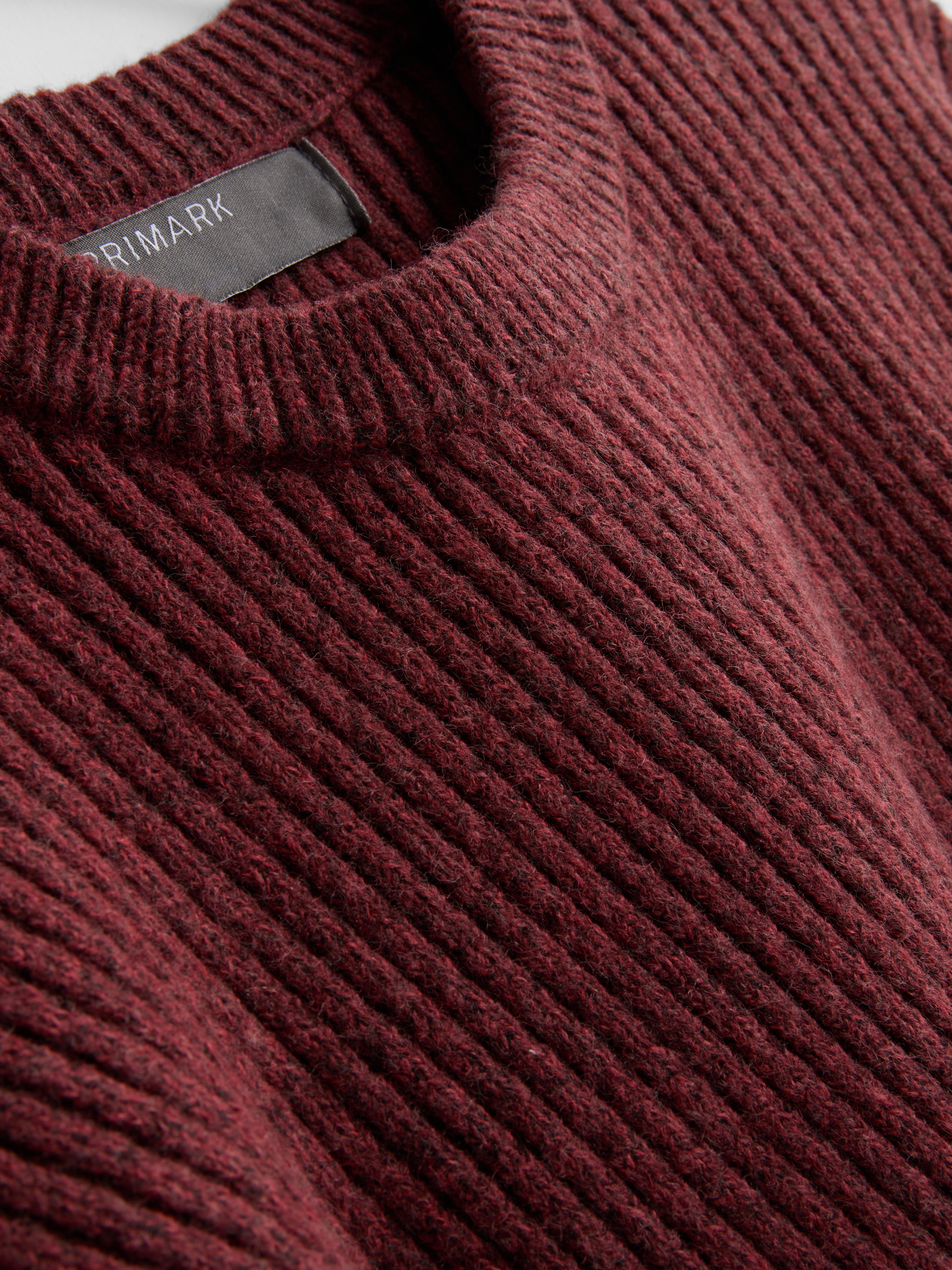 Plated Crew Neck Jumper