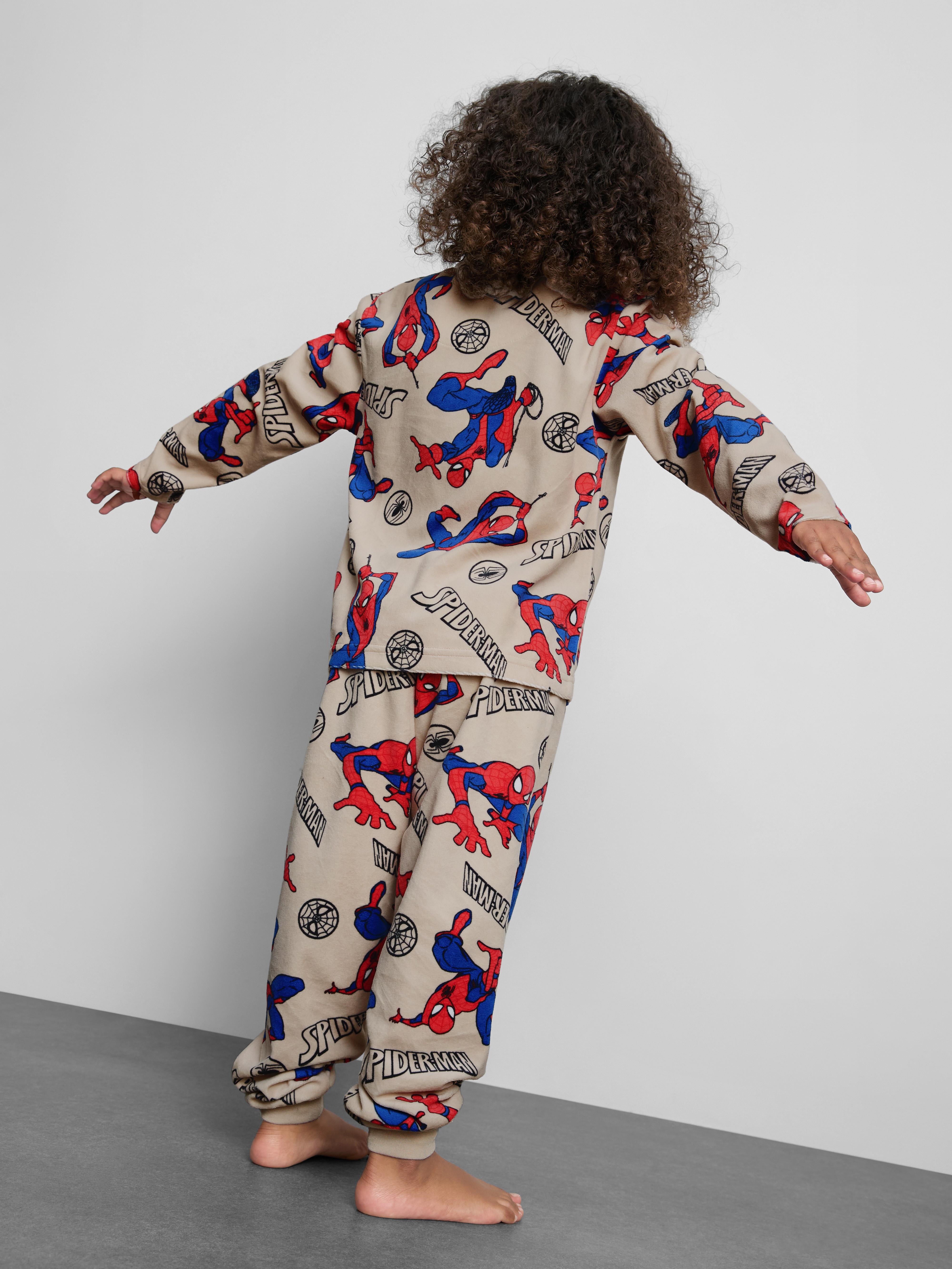 1,5–10 Jahre | Bequemer „Marvel Spider-Man“ Schlafanzug