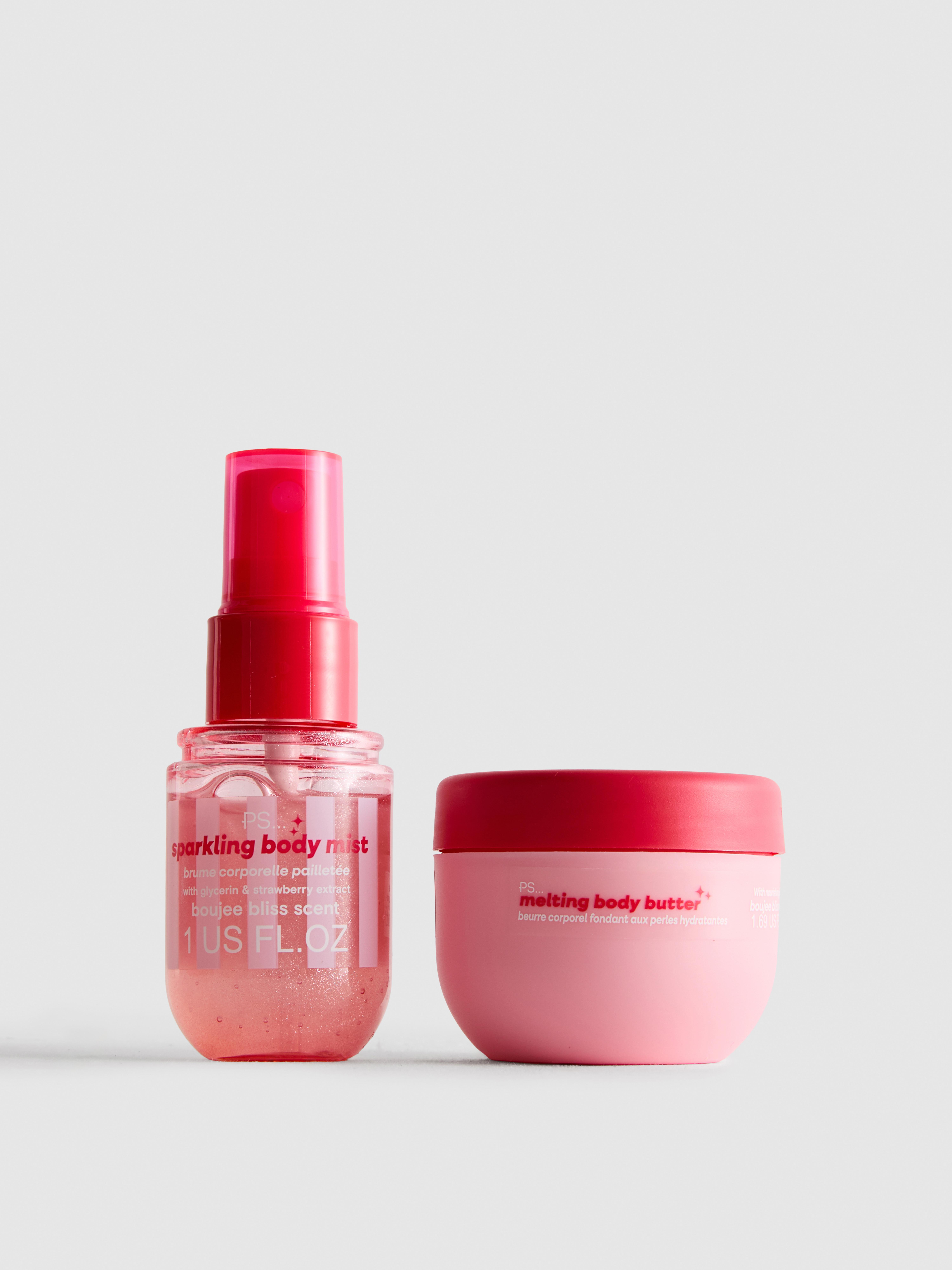 Coffret cadeau brume et beurre corporels Saint-Valentin PS...